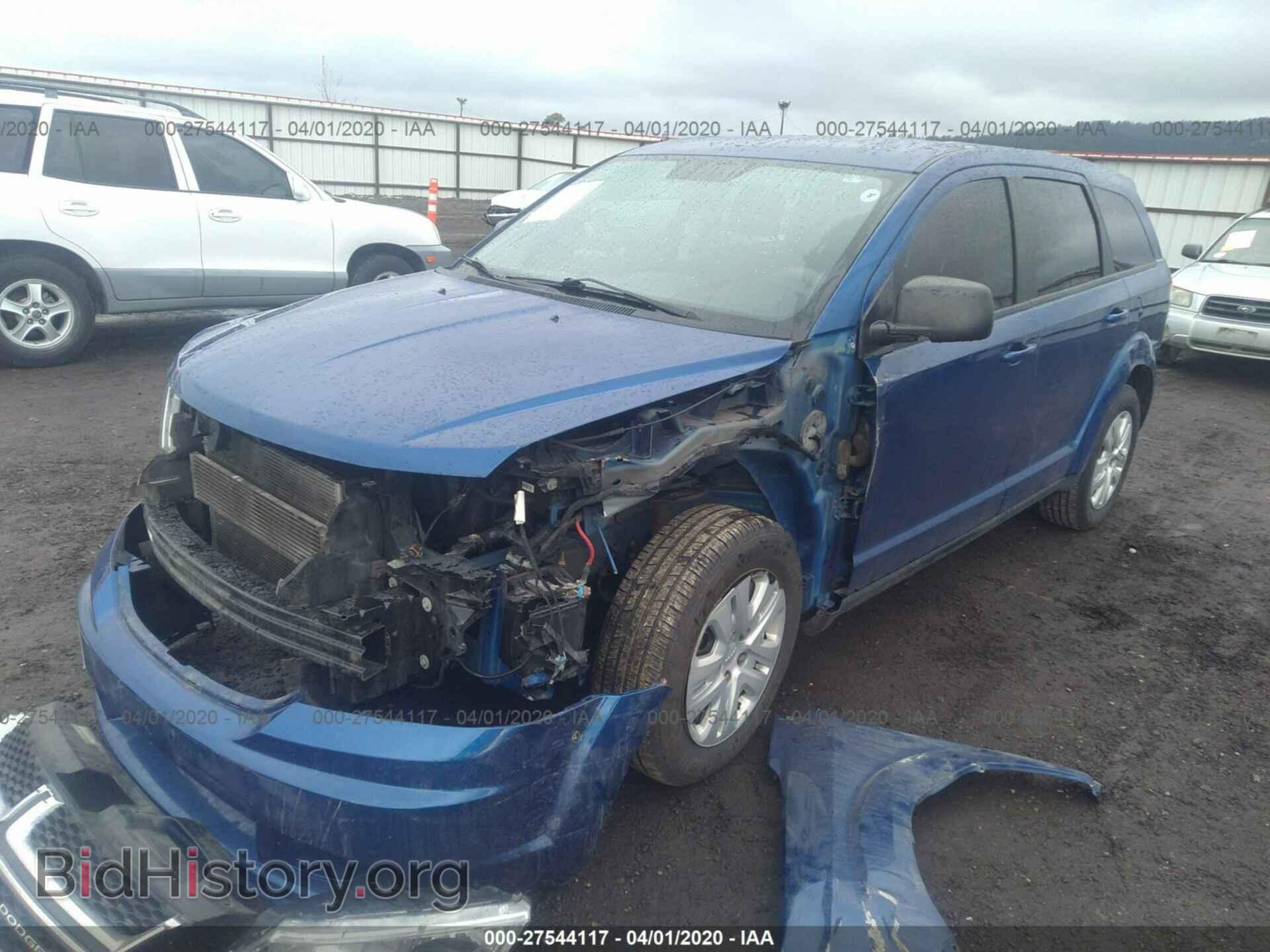 2015 DODGE JOURNEY - VIN: 3C4PDCAB5FT506133 - Фото 2