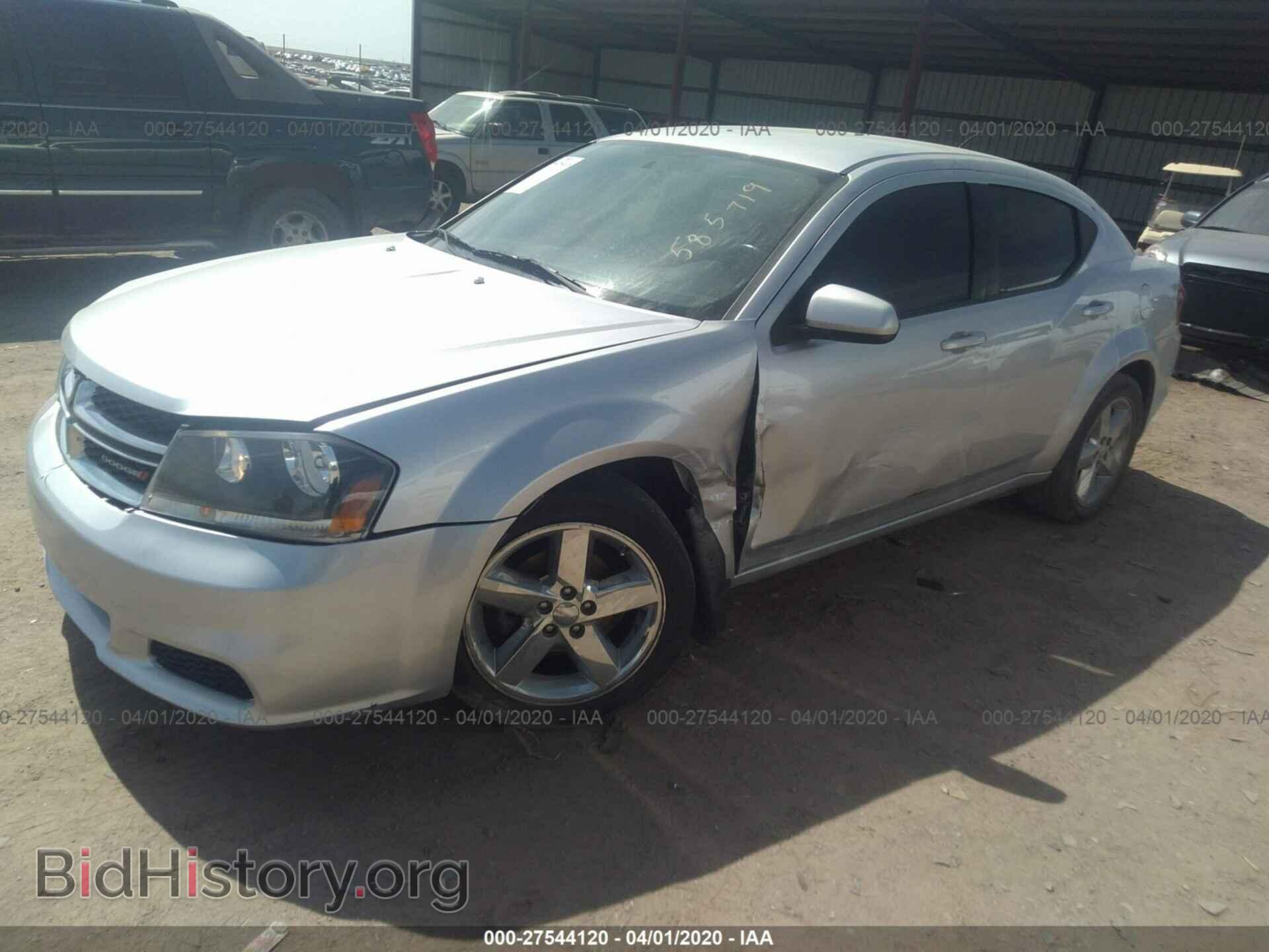 2011 DODGE AVENGER - VIN: 1B3BD1FB2BN554496 - Фото 2