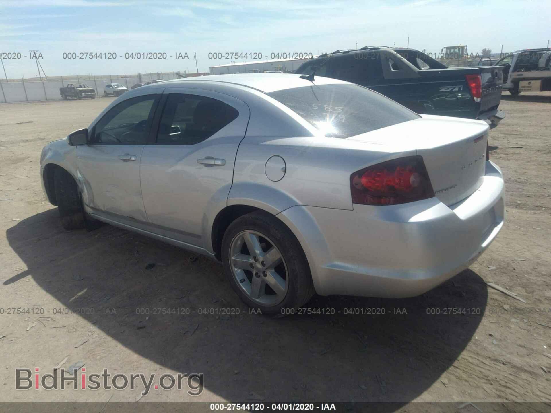 2011 DODGE AVENGER - VIN: 1B3BD1FB2BN554496 - Фото 3