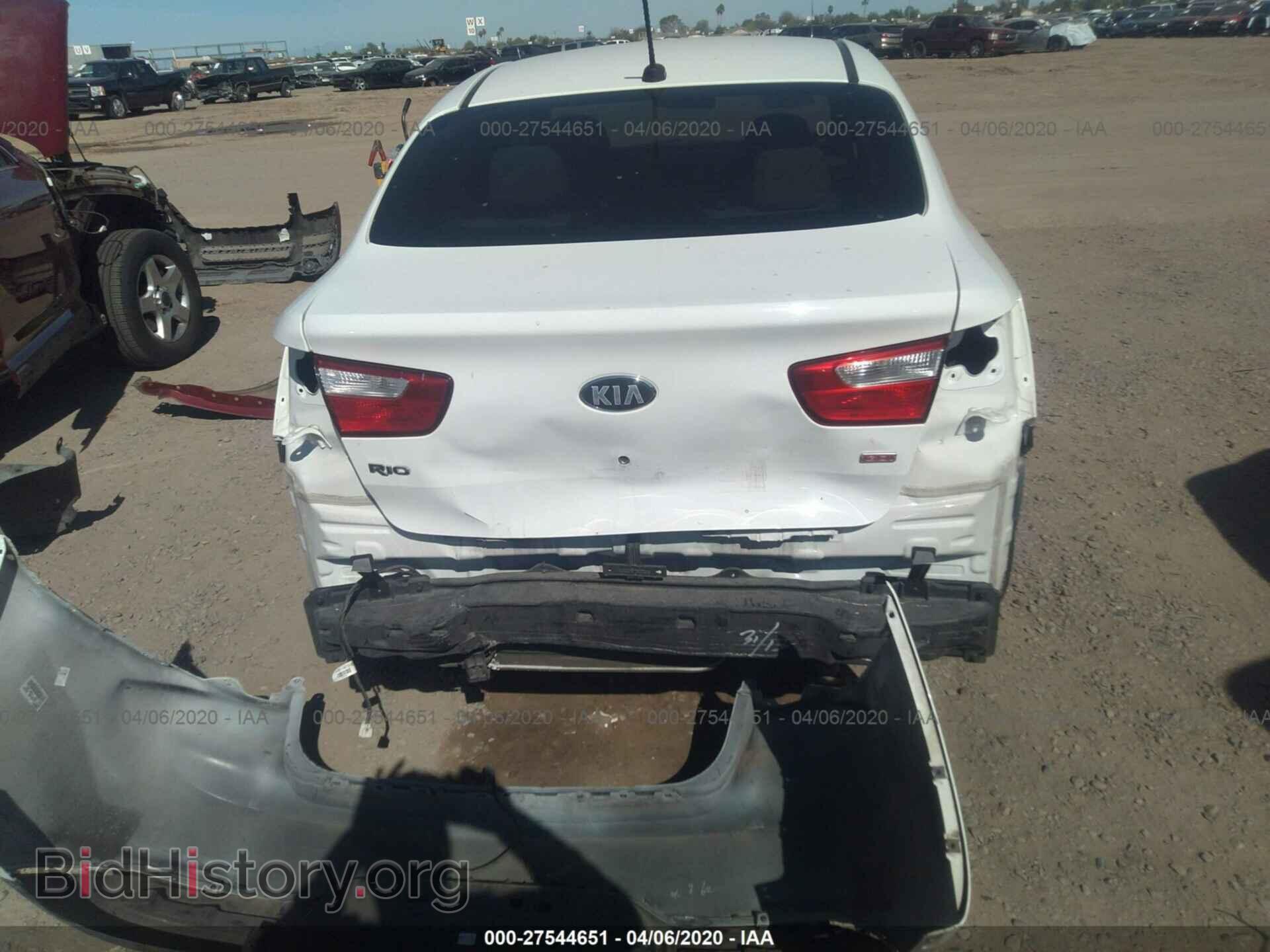 2013 KIA RIO - VIN: KNADM4A30D6233950 - Photo 6