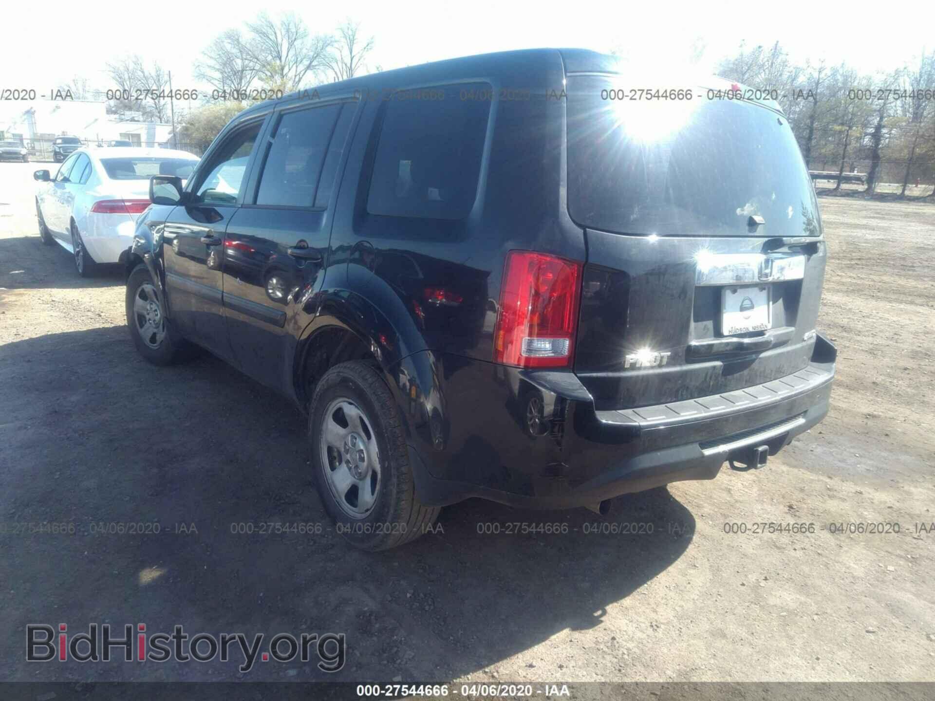 2012 HONDA PILOT - VIN: 5FNYF4H24CB083551 - Фото 3