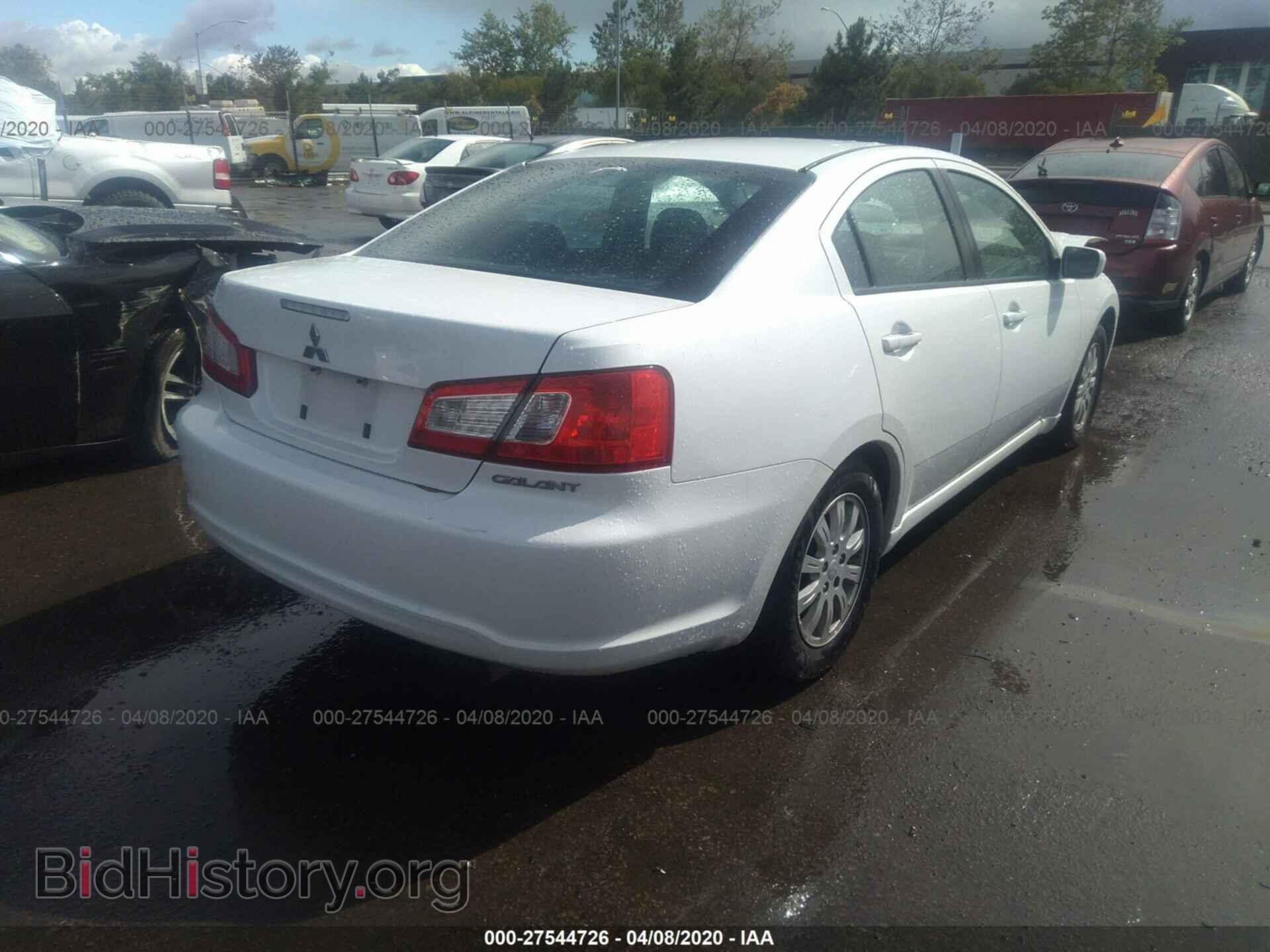 2012 MITSUBISHI GALANT - VIN: 4A32B2FF7CE011186 - Фото 4