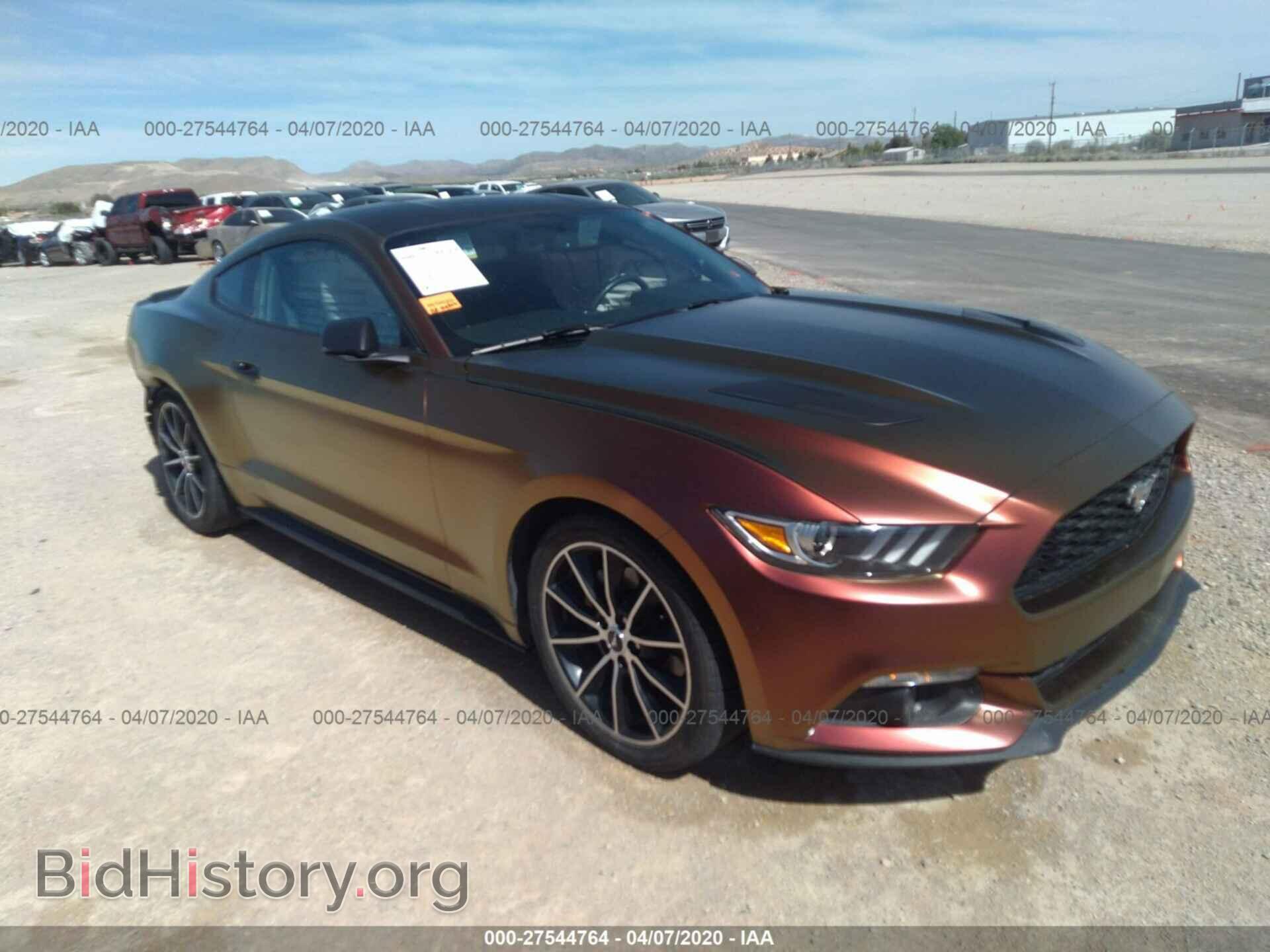 Фотография 1FA6P8TH4G5300214 - FORD MUSTANG 2016