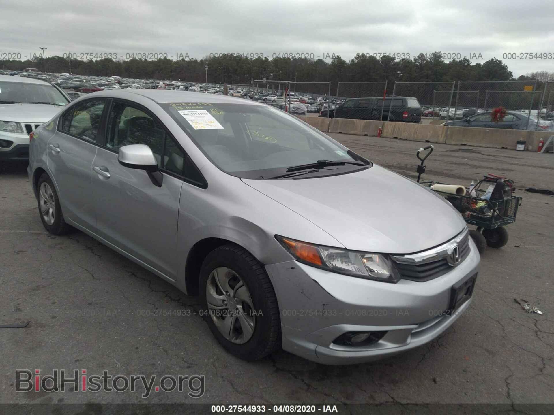 Фотография 19XFB2F53CE342363 - HONDA CIVIC 2012