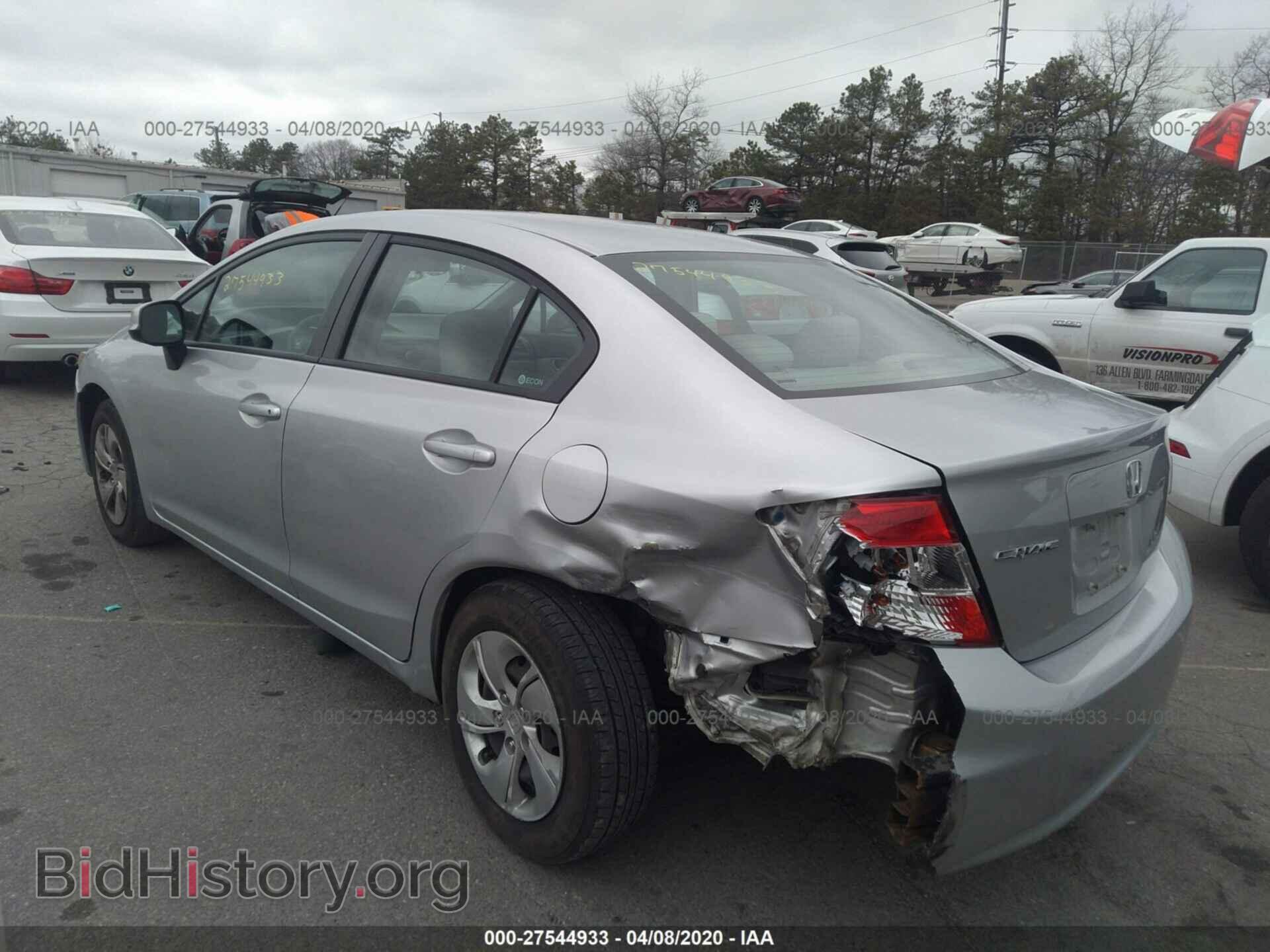 2012 HONDA CIVIC - VIN: 19XFB2F53CE342363 - Фото 3