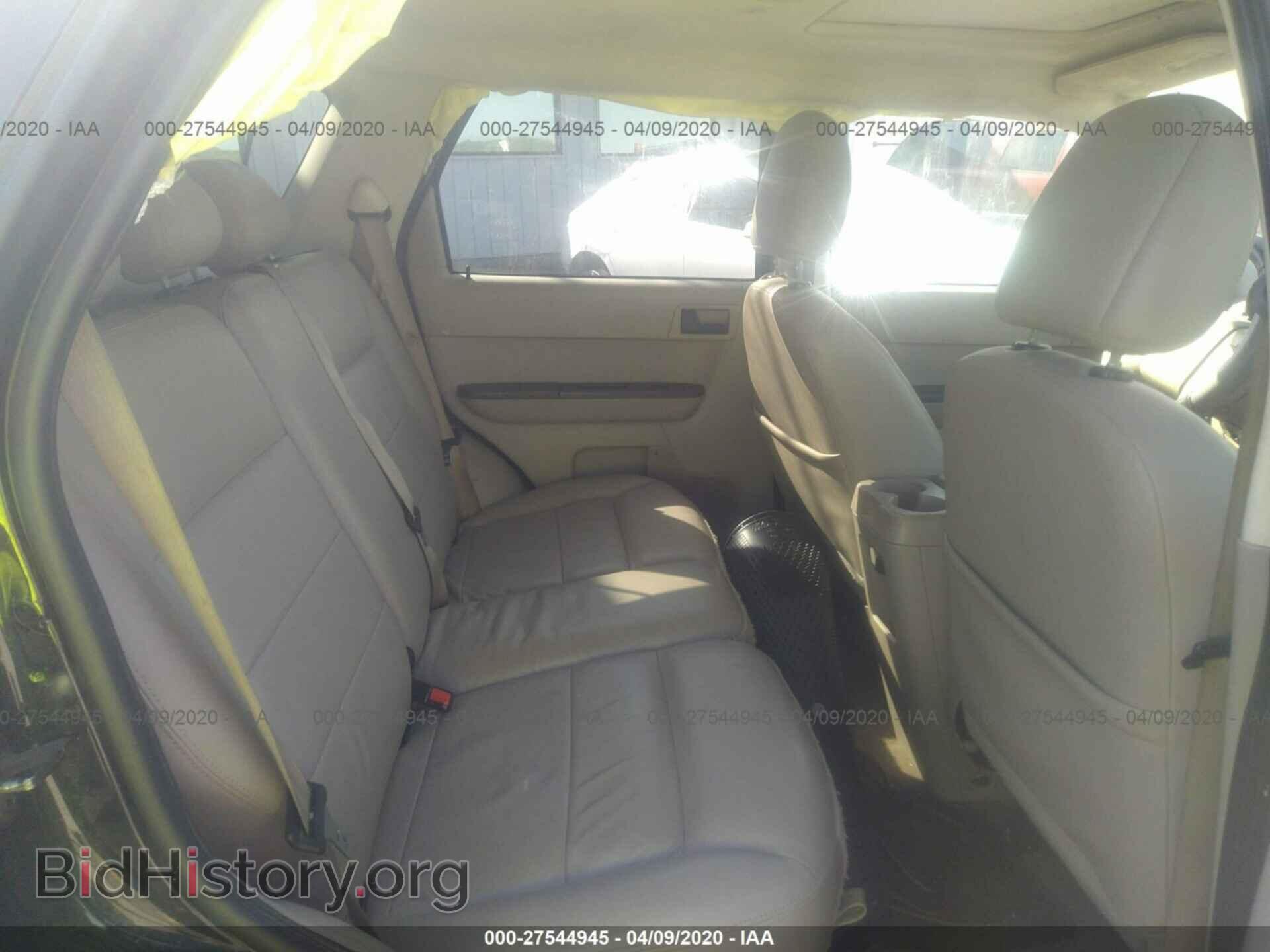 2008 FORD ESCAPE - VIN: 1FMCU03158KD92619 - Фото 8