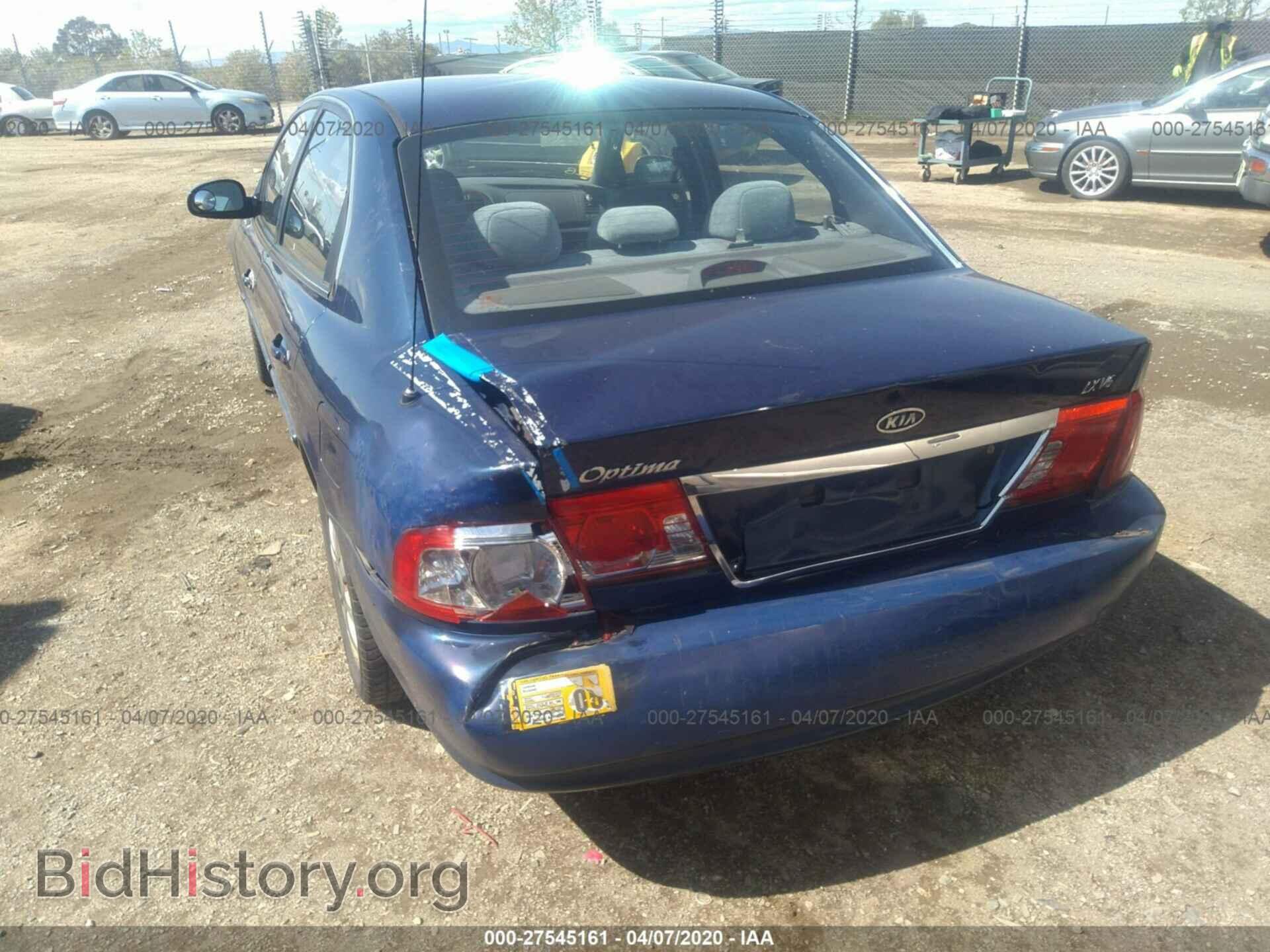 2005 KIA OPTIMA - VIN: KNAGD128X55412350 - Фото 3