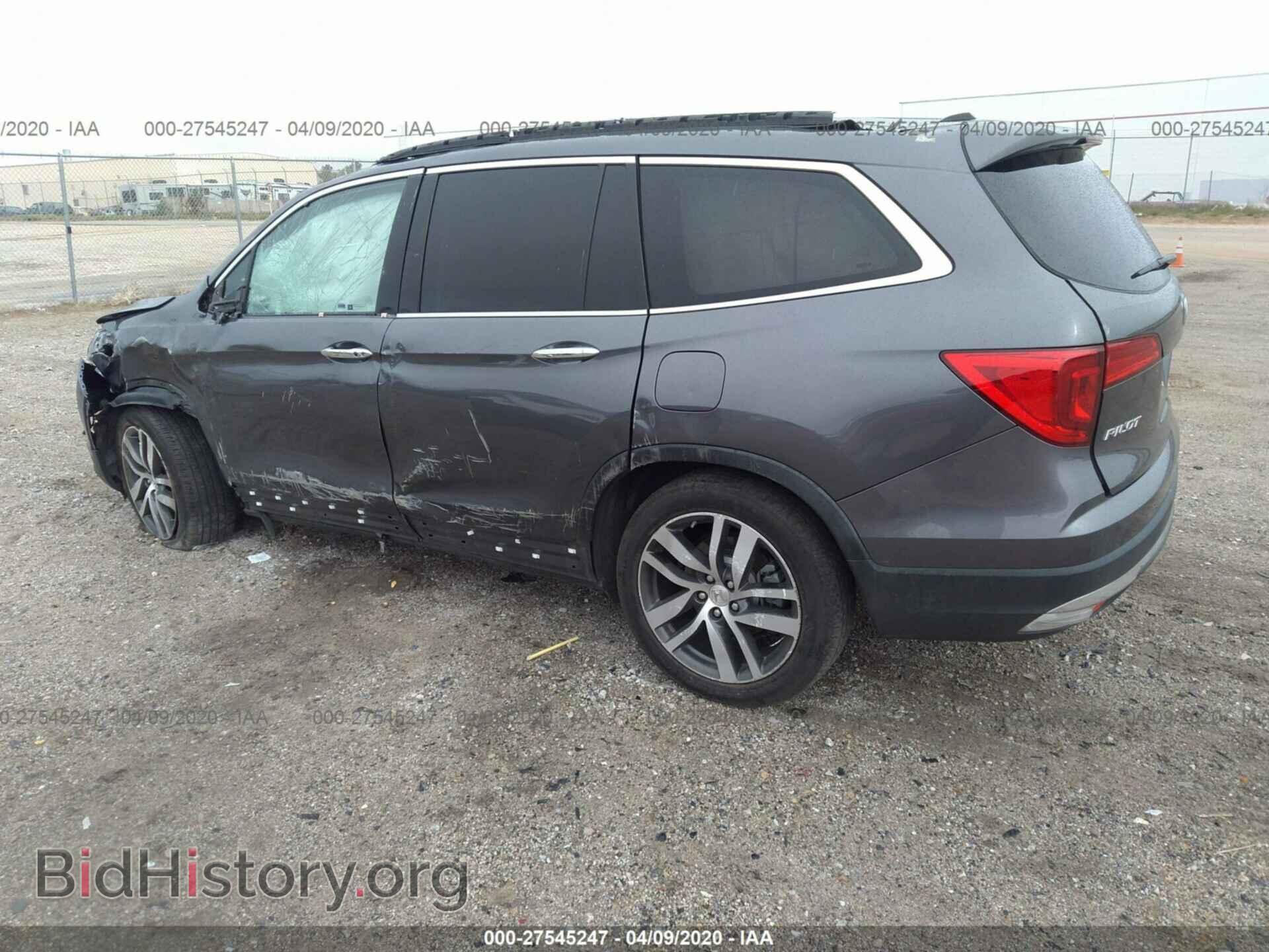 2017 HONDA PILOT - VIN: 5FNYF5H91HB016772 - Фото 3