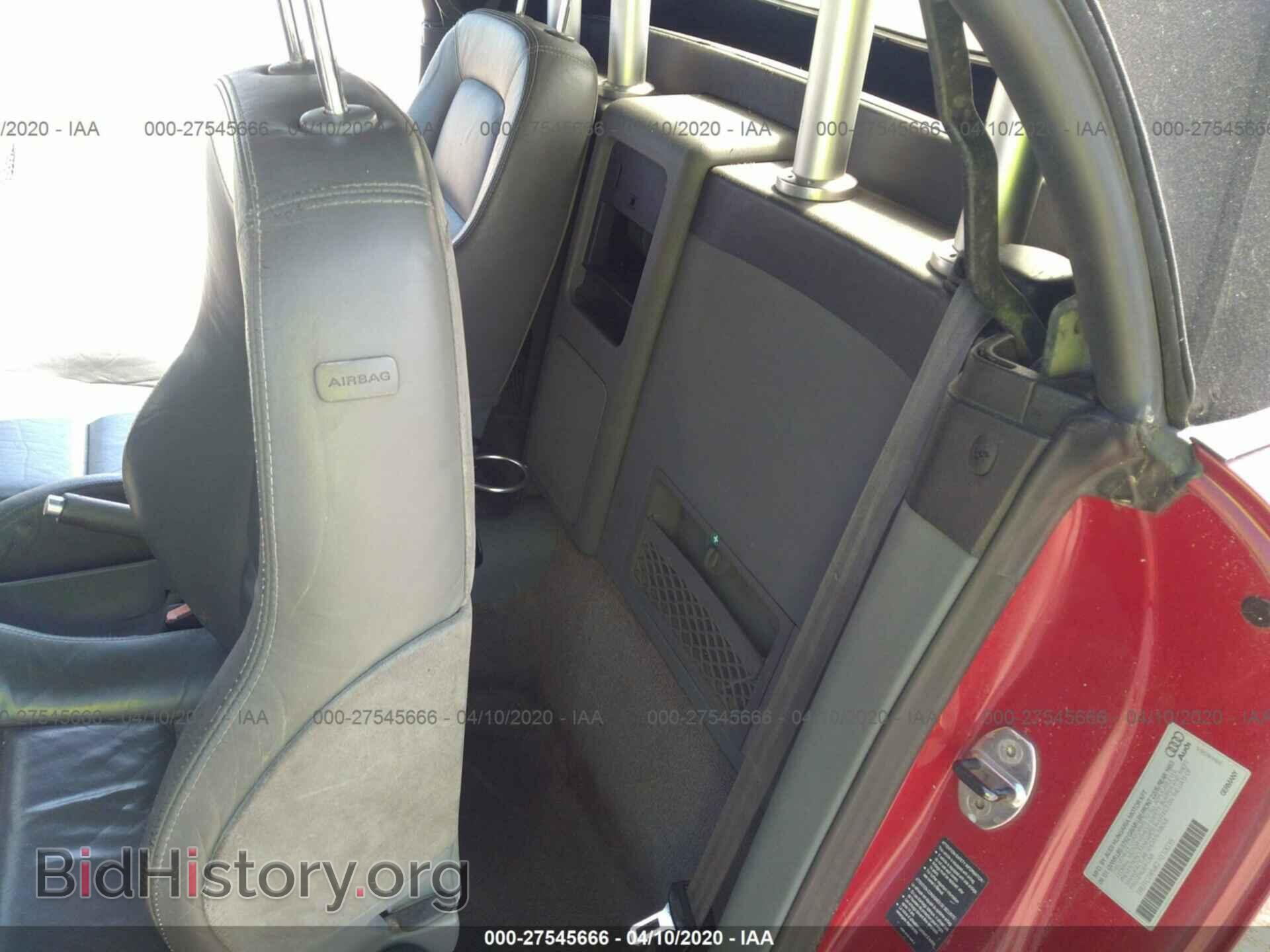 2002 AUDI TT - VIN: TRUTC28N821010035 - Фото 8
