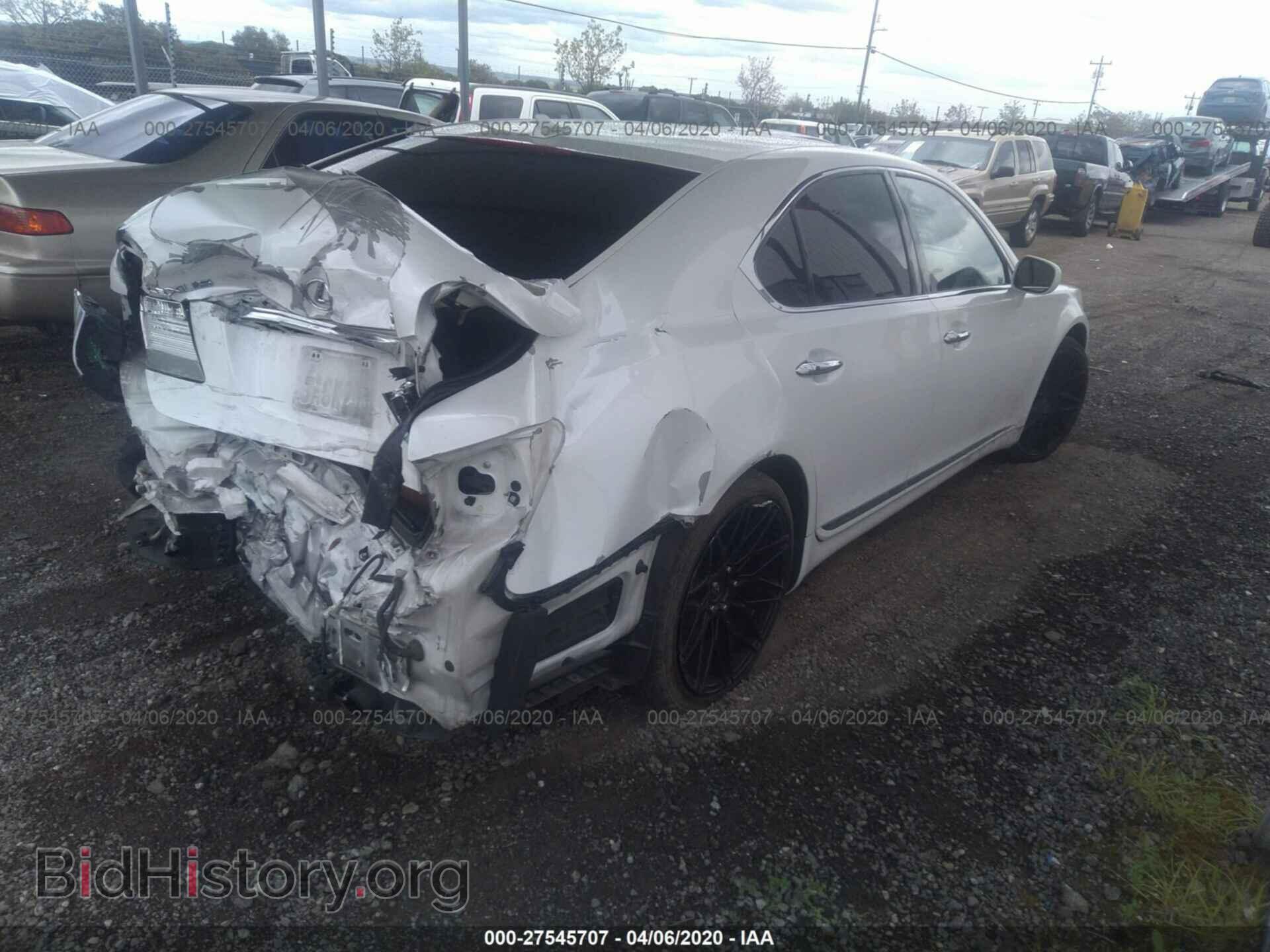 2007 LEXUS LS - VIN: JTHBL46F675035138 - Photo 4