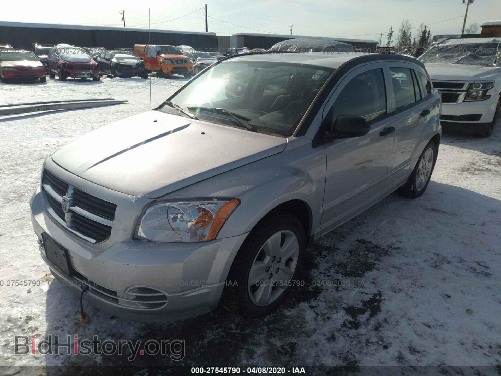 2007 DODGE CALIBER - VIN: 1B3HB48BX7D542284 - Фото 2