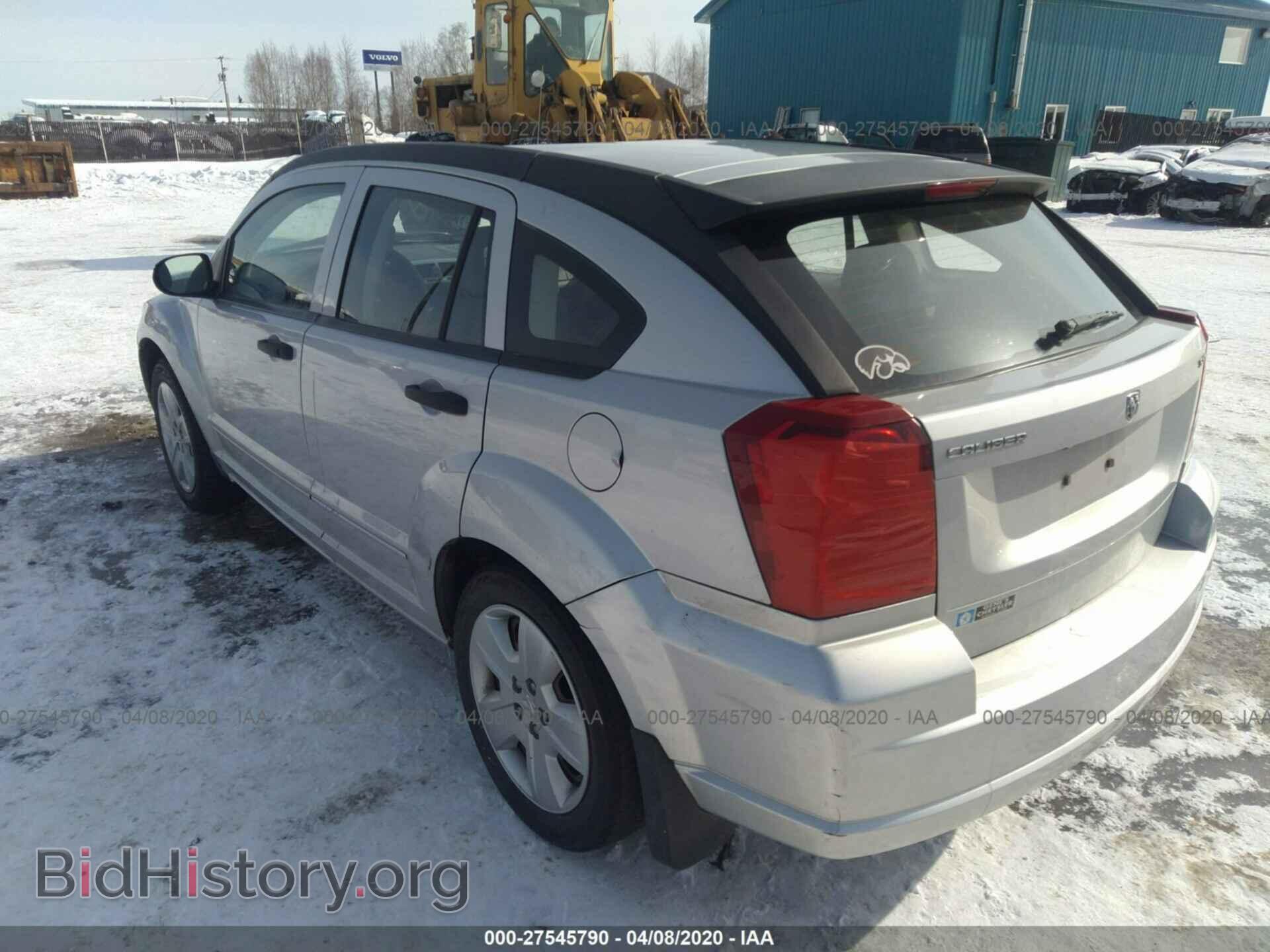 2007 DODGE CALIBER - VIN: 1B3HB48BX7D542284 - Фото 3