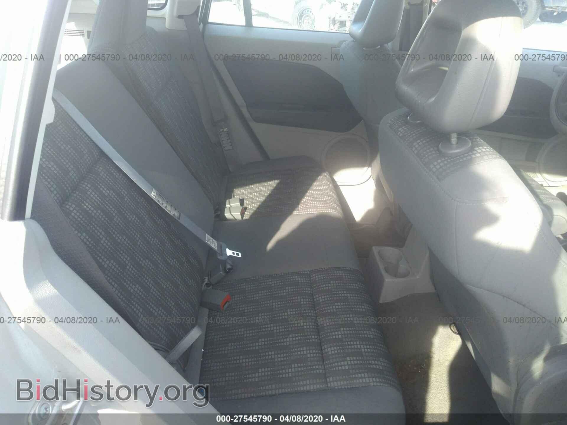 2007 DODGE CALIBER - VIN: 1B3HB48BX7D542284 - Фото 8