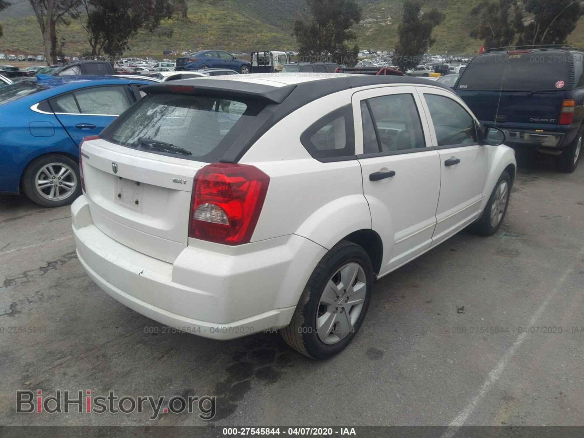 2007 DODGE CALIBER - VIN: 1B3HB48B87D337286 - Фото 4