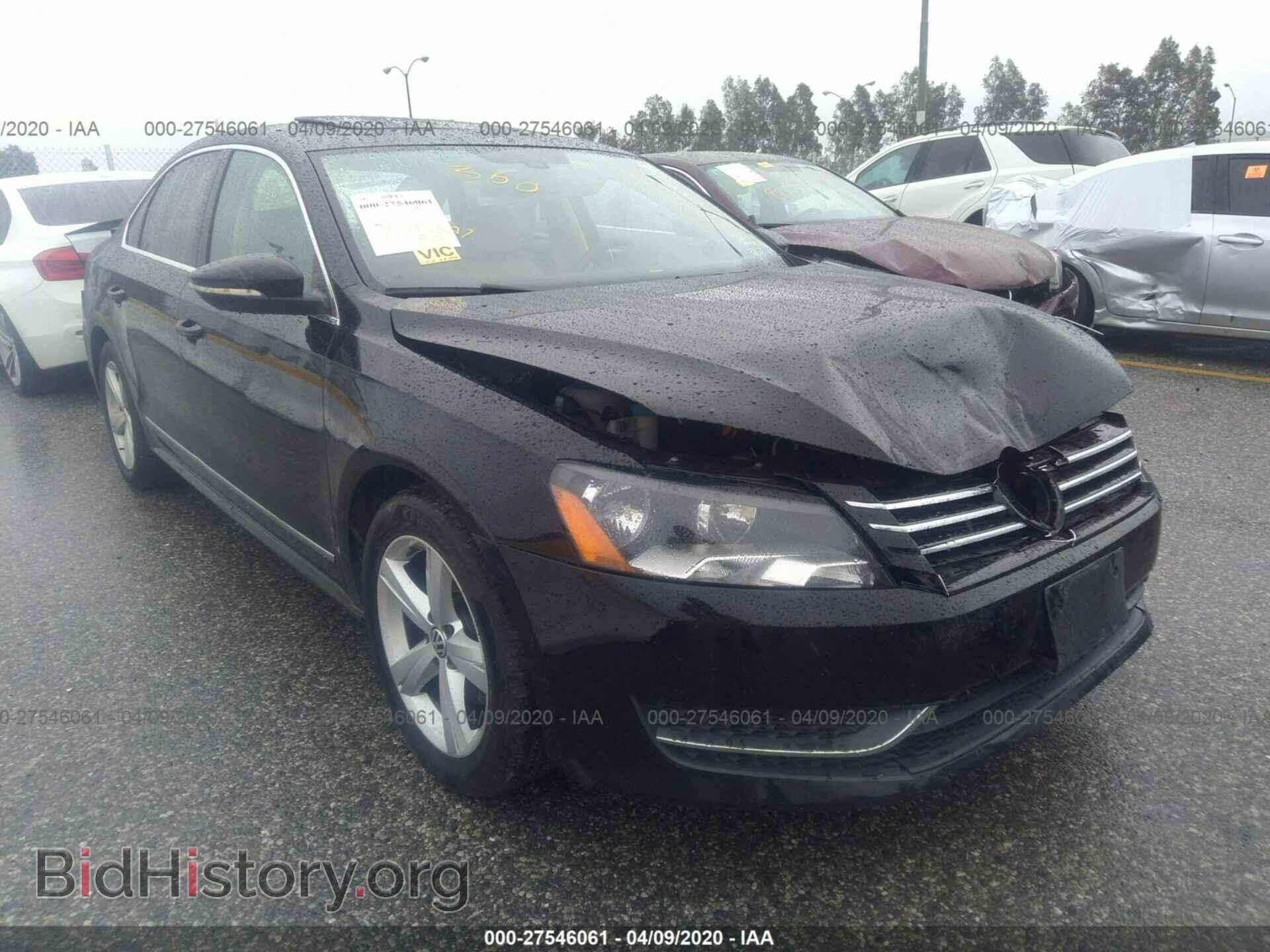 Фотография 1VWBP7A30CC034395 - VOLKSWAGEN PASSAT 2012