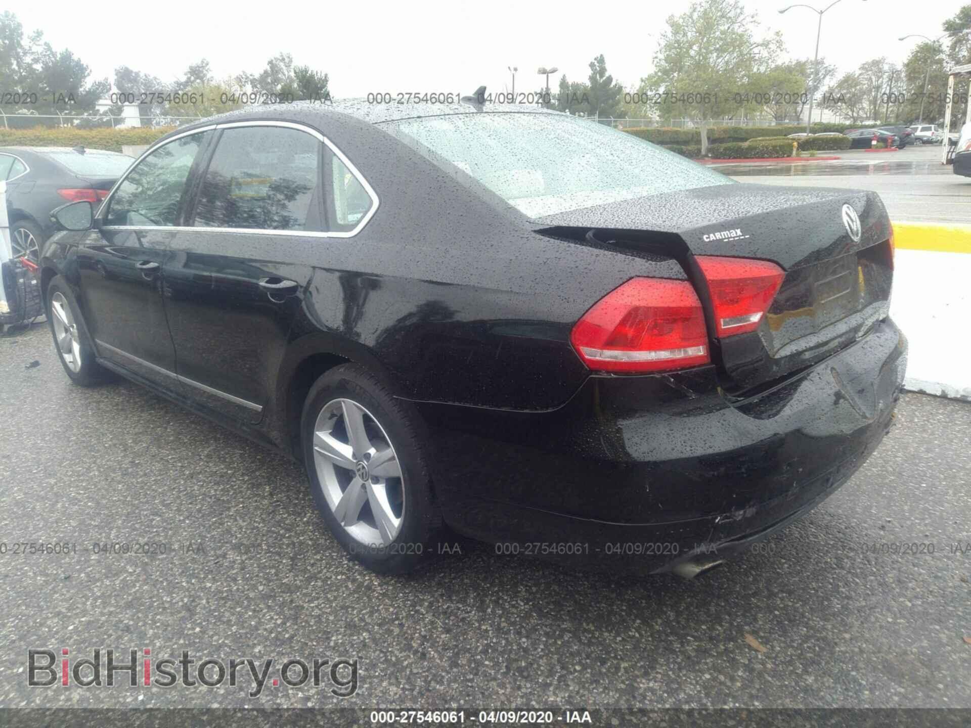 2012 VOLKSWAGEN PASSAT - VIN: 1VWBP7A30CC034395 - Фото 3