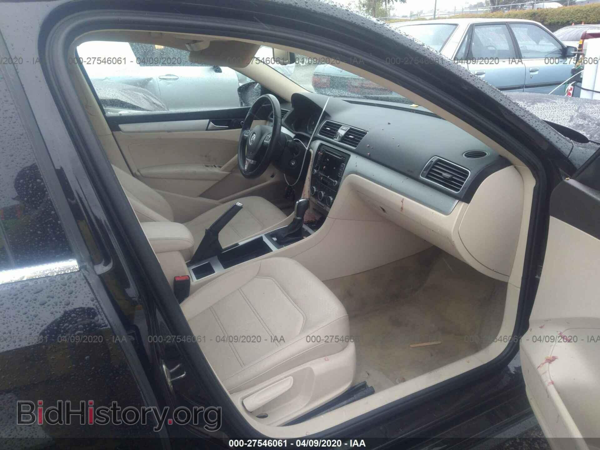 2012 VOLKSWAGEN PASSAT - VIN: 1VWBP7A30CC034395 - Фото 5