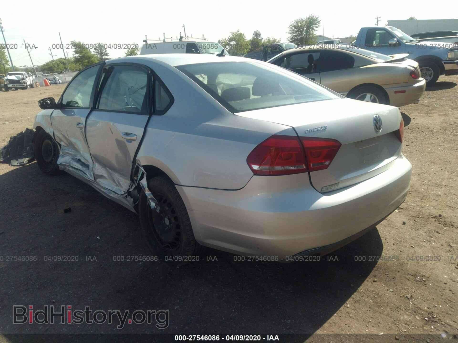 2014 VOLKSWAGEN PASSAT - VIN: 1VWAP7A31EC021542 - Photo 3