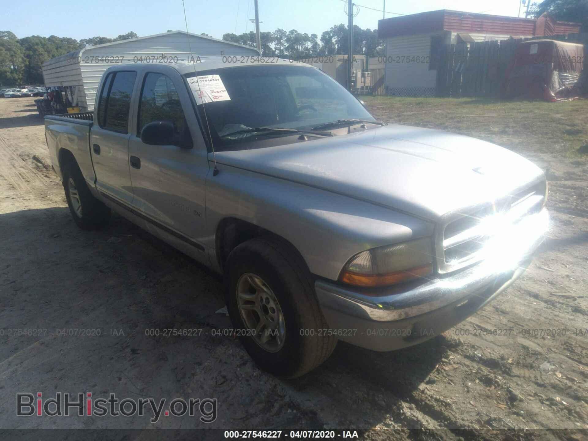 Фотография 1B7HL2AN71S324018 - DODGE DAKOTA 2001