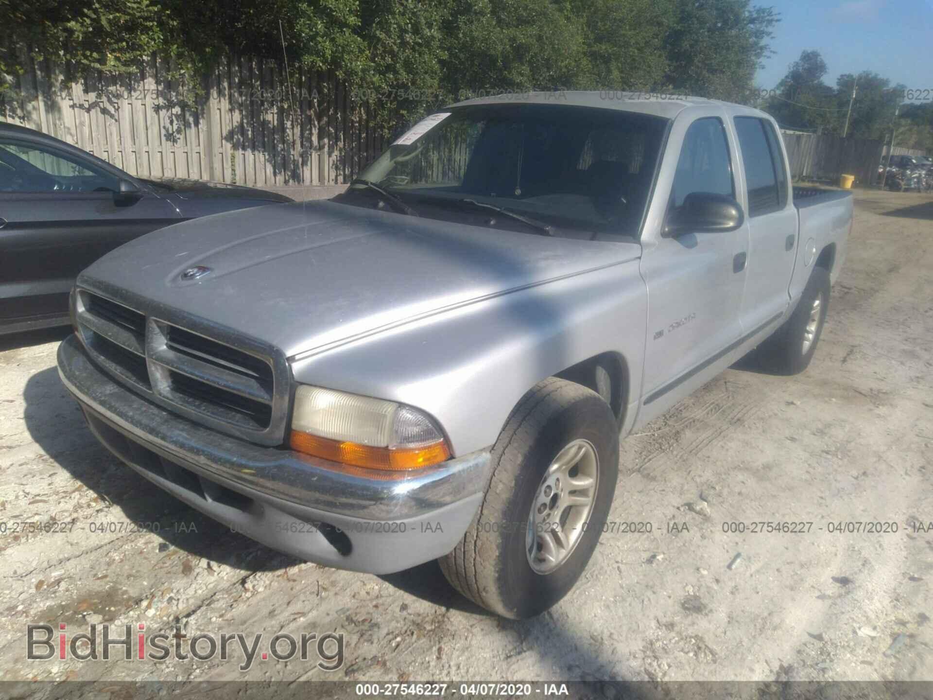 2001 DODGE DAKOTA - VIN: 1B7HL2AN71S324018 - Фото 2
