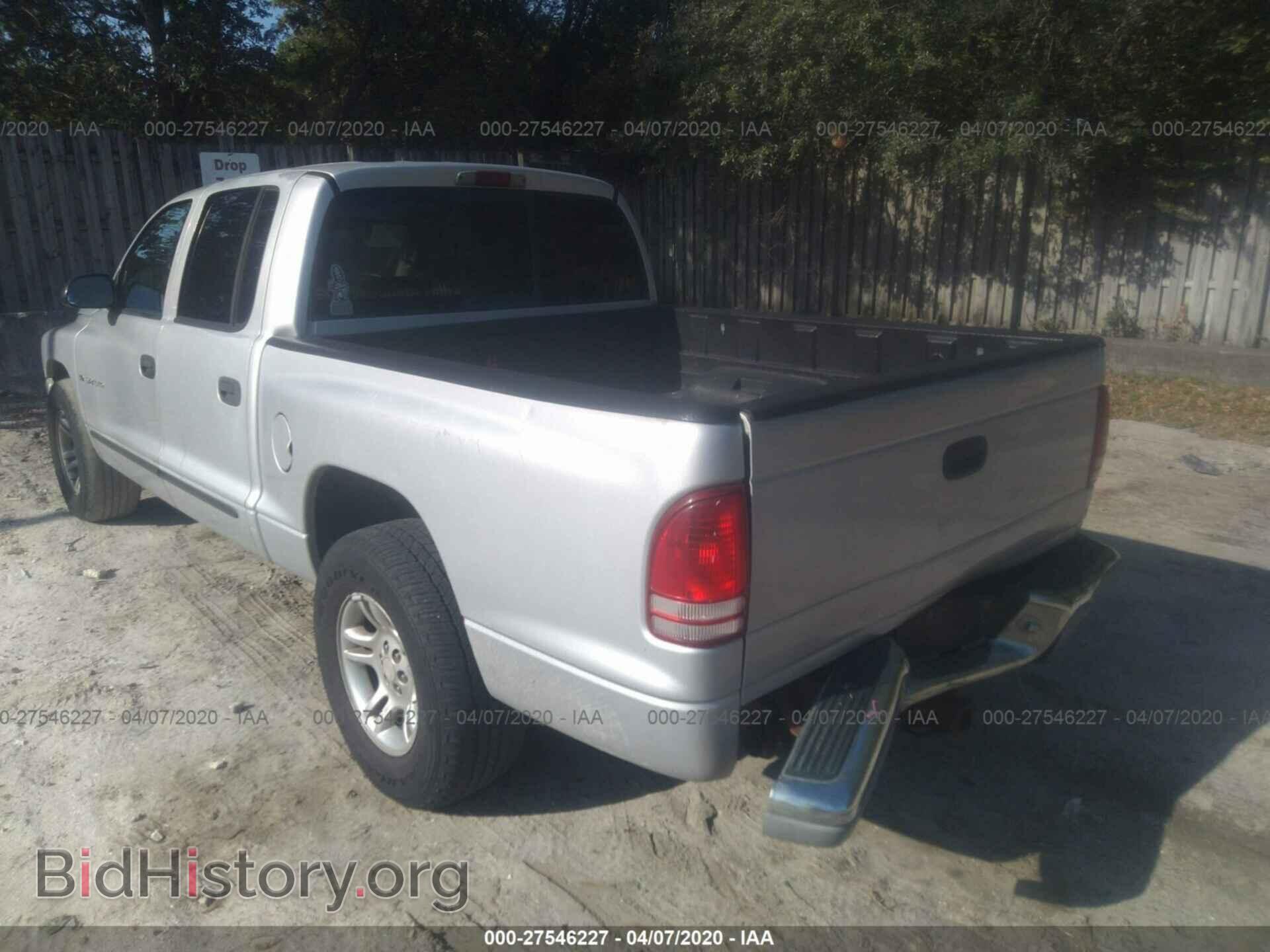 2001 DODGE DAKOTA - VIN: 1B7HL2AN71S324018 - Фото 3