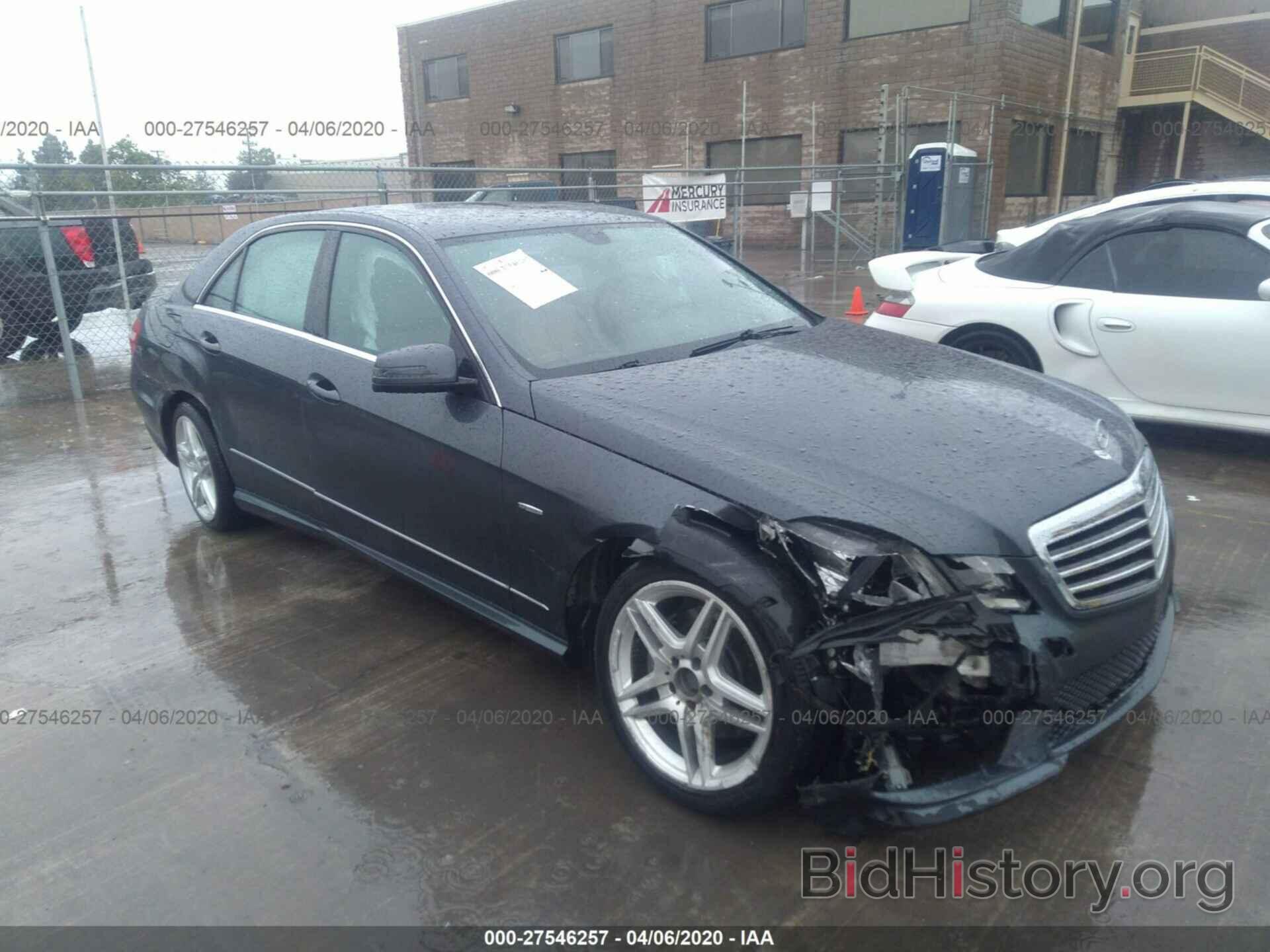 Photo WDDHF5KB5CA626239 - MERCEDES-BENZ E 2012