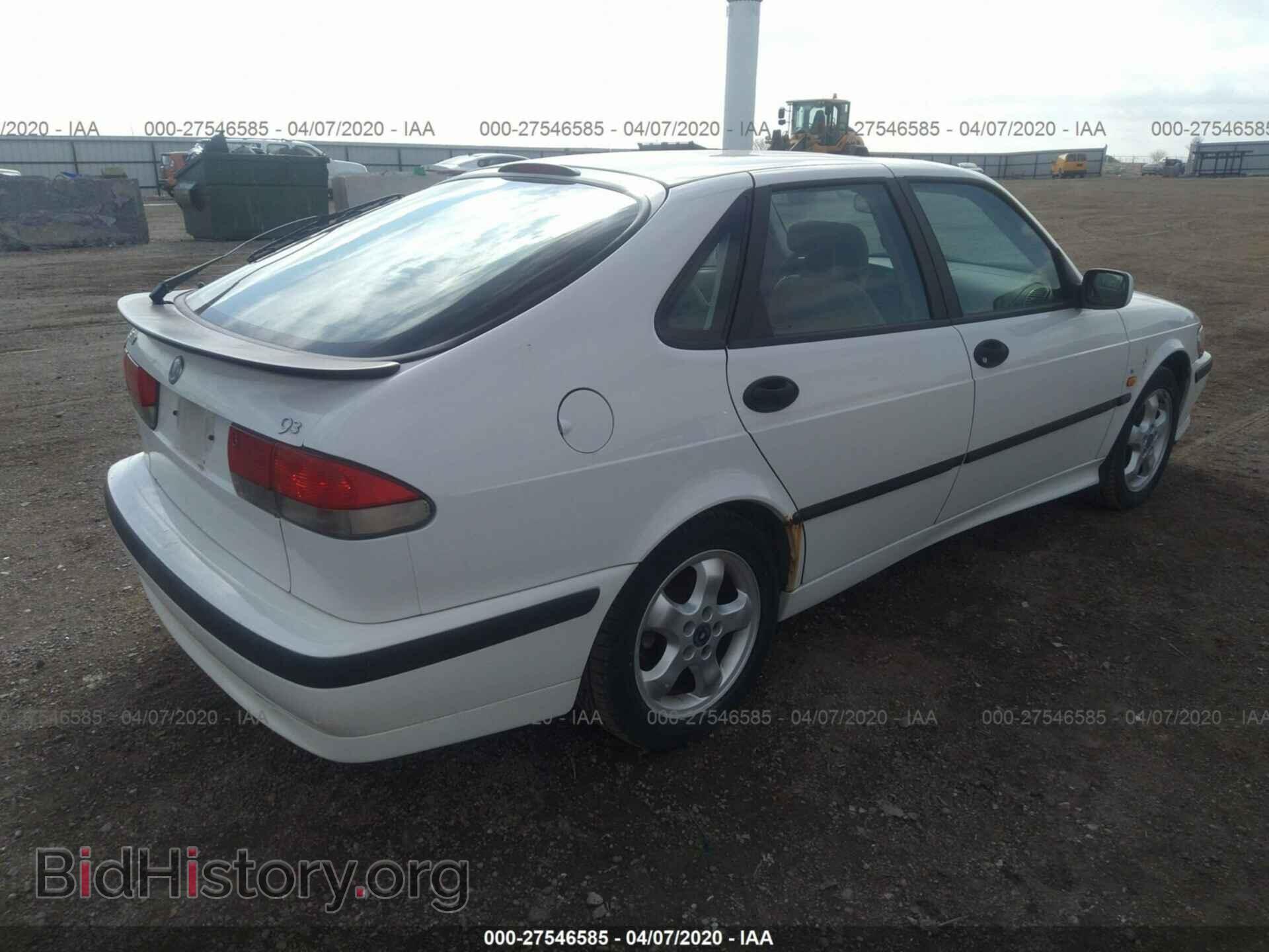 2000 SAAB 9-3 - VIN: YS3DF55K5Y2037187 - Фото 4