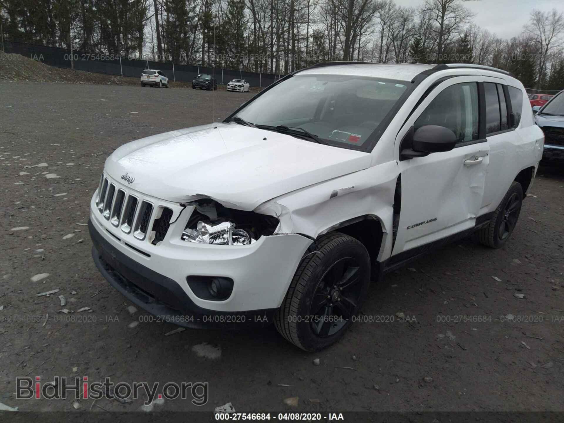 2012 JEEP COMPASS - VIN: 1C4NJCBA2CD540618 - Фото 2