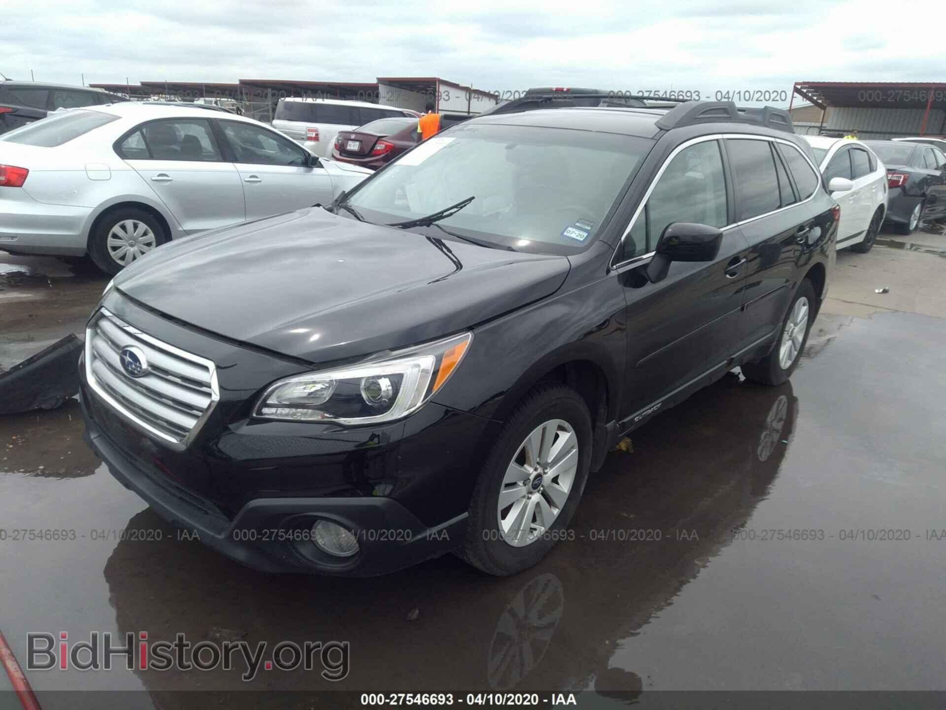 2015 SUBARU OUTBACK - VIN: 4S4BSBCC3F3329122 - Фото 2