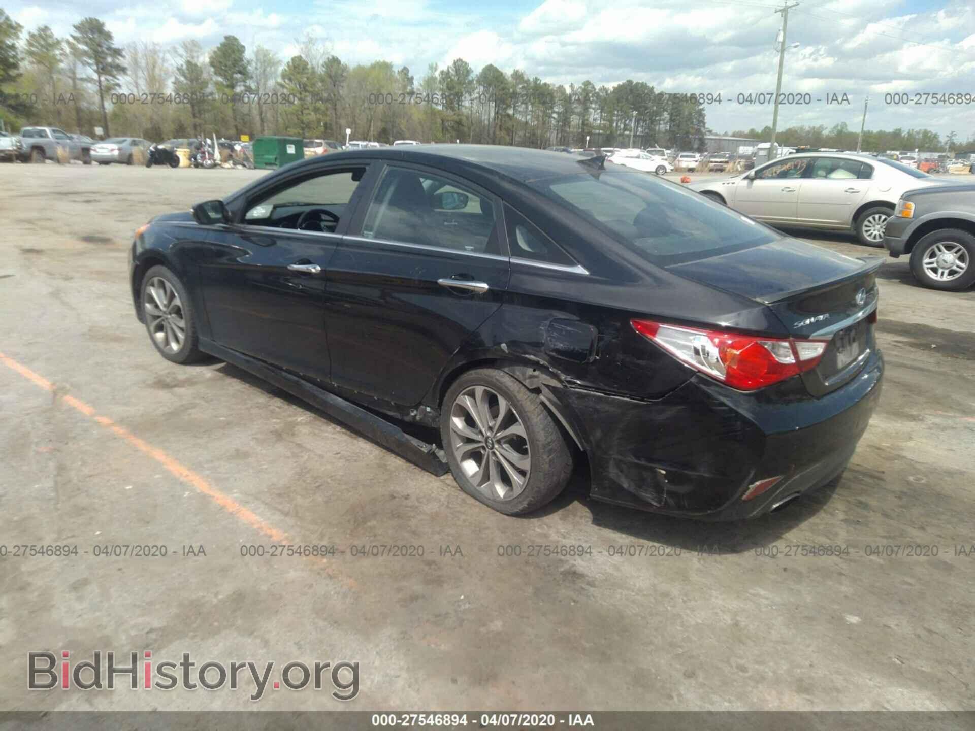 2014 HYUNDAI SONATA - VIN: 5NPEC4AB6EH890003 - Фото 3