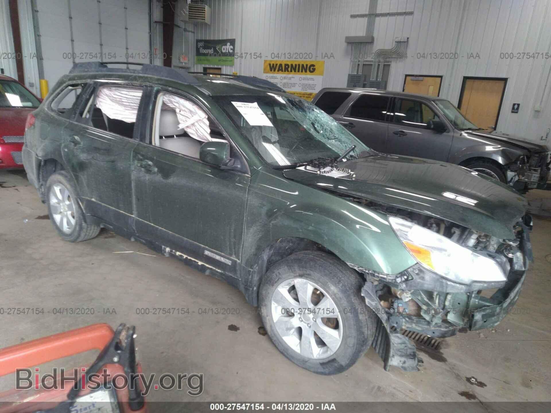 Фотография 4S4BRCCC2C3258458 - SUBARU OUTBACK 2012