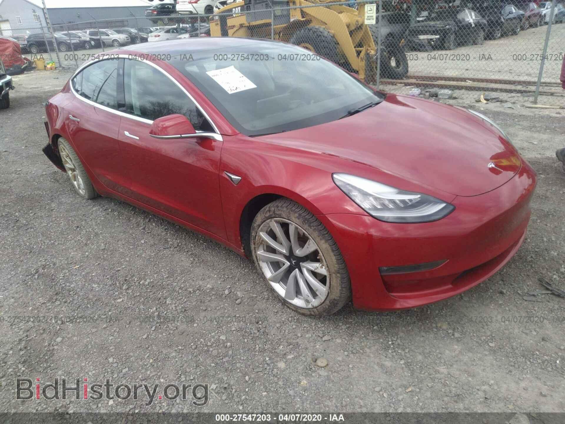 Photo 5YJ3E1EA2JF024583 - TESLA MODEL 3 2018