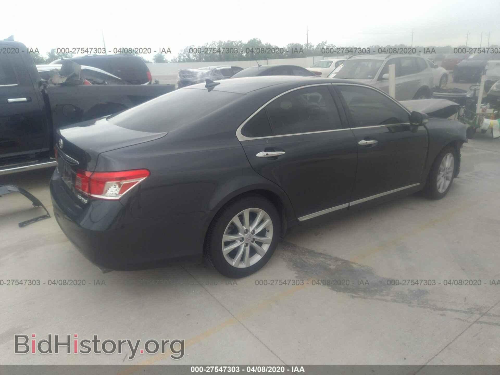 2010 LEXUS ES - VIN: JTHBK1EG8A2384113 - Фото 4