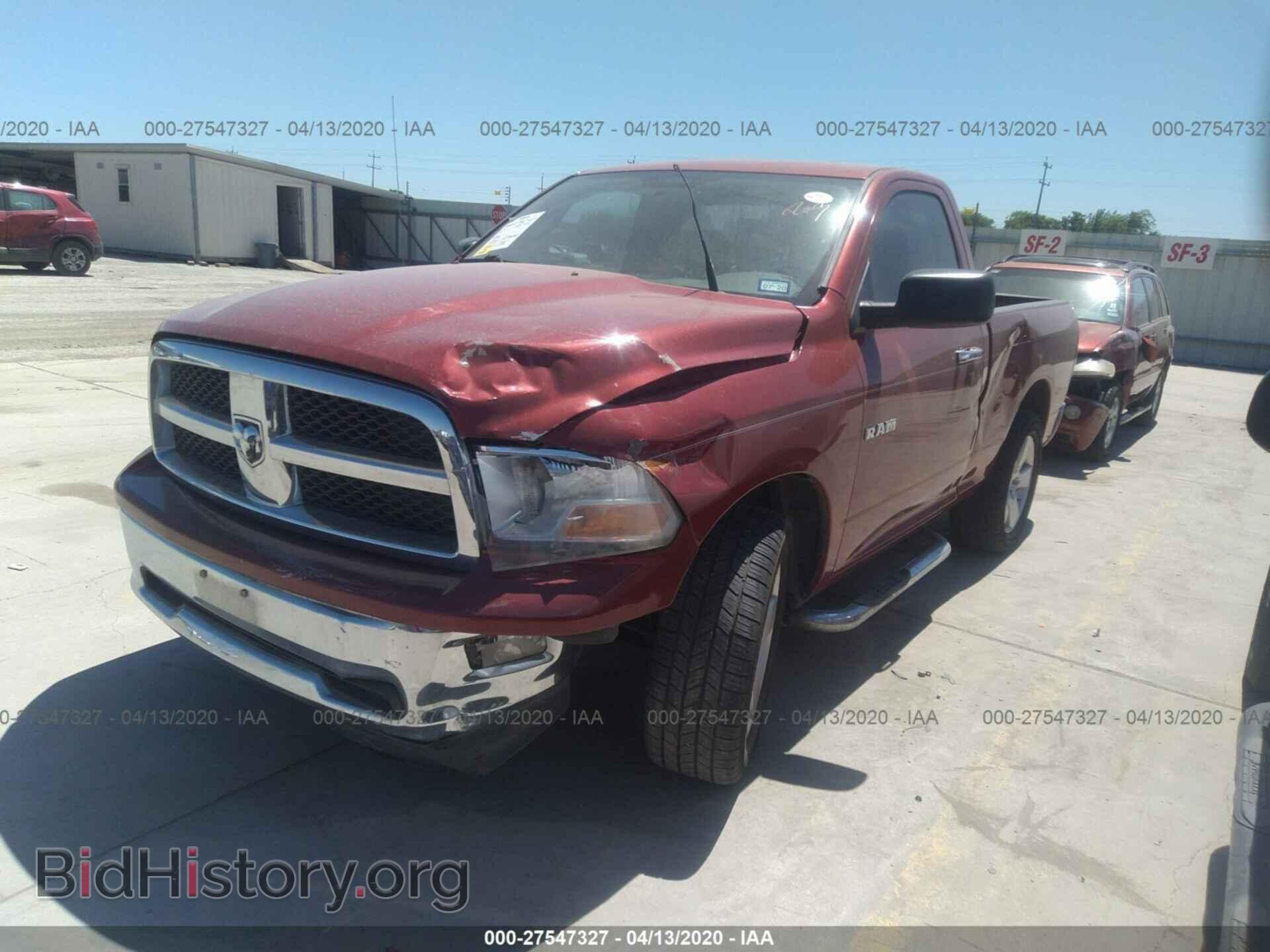 2010 DODGE RAM 1500 - VIN: 3D7JB1EP9AG107139 - Фото 2