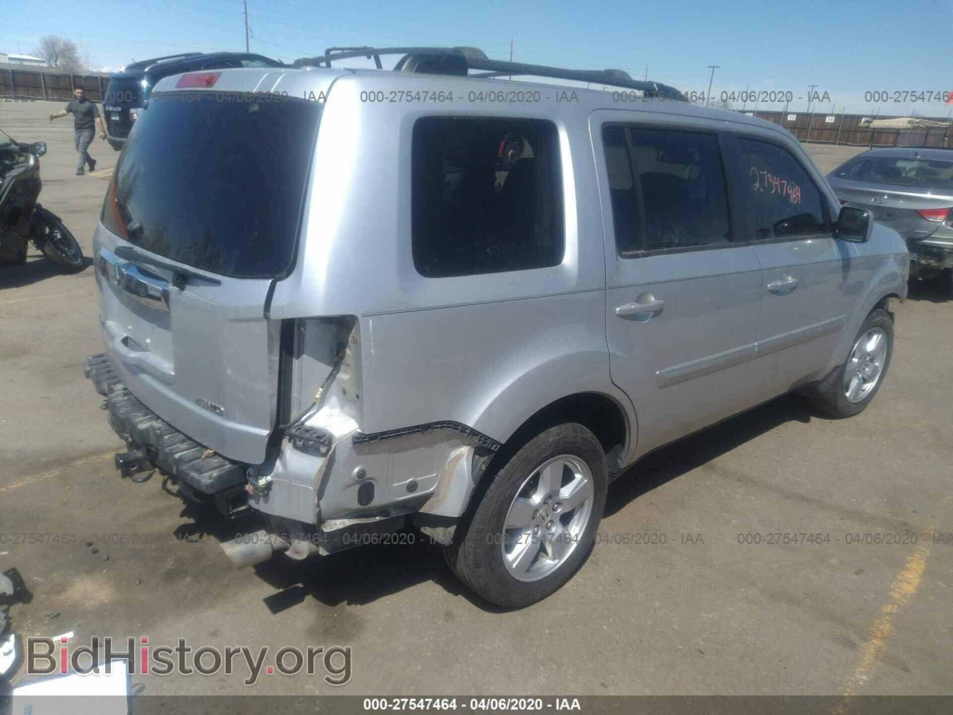 2009 HONDA PILOT - VIN: 5FNYF48619B025344 - Фото 4