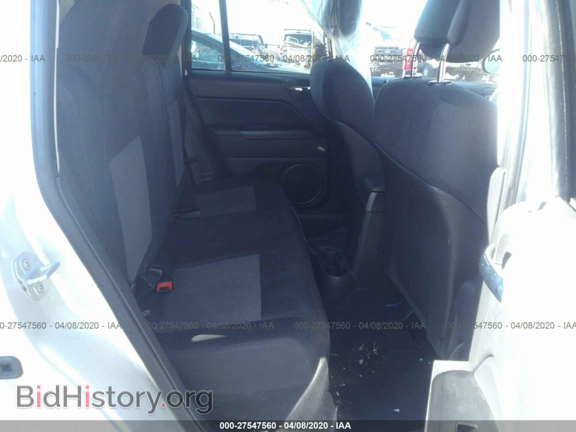 2011 JEEP COMPASS - VIN: 1J4NF1FB2BD280657 - Фото 8