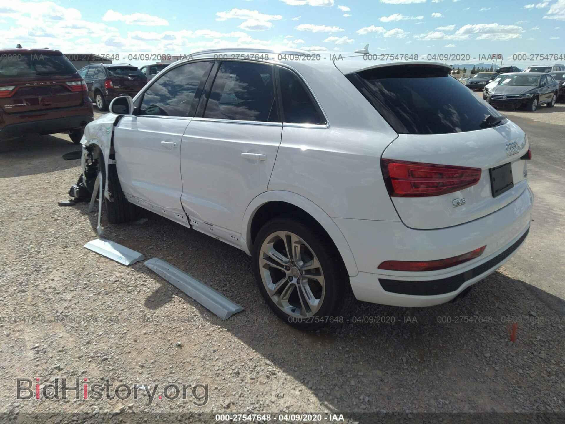 2016 AUDI Q3 - VIN: WA1GFCFS2GR021553 - Фото 3