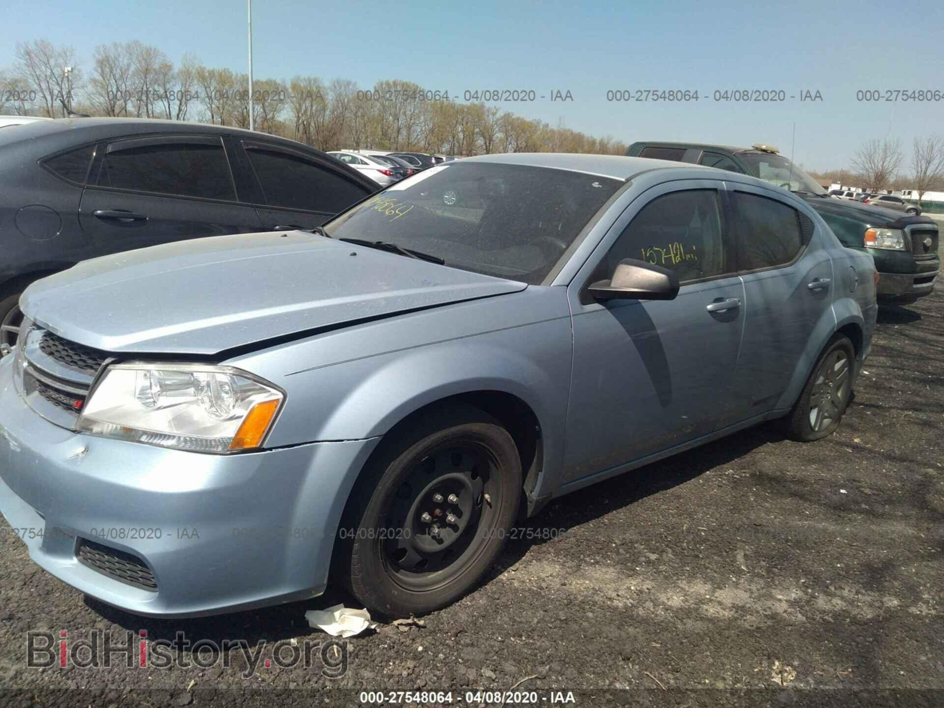 2013 DODGE AVENGER - VIN: 1C3CDZAB1DN526253 - Фото 2