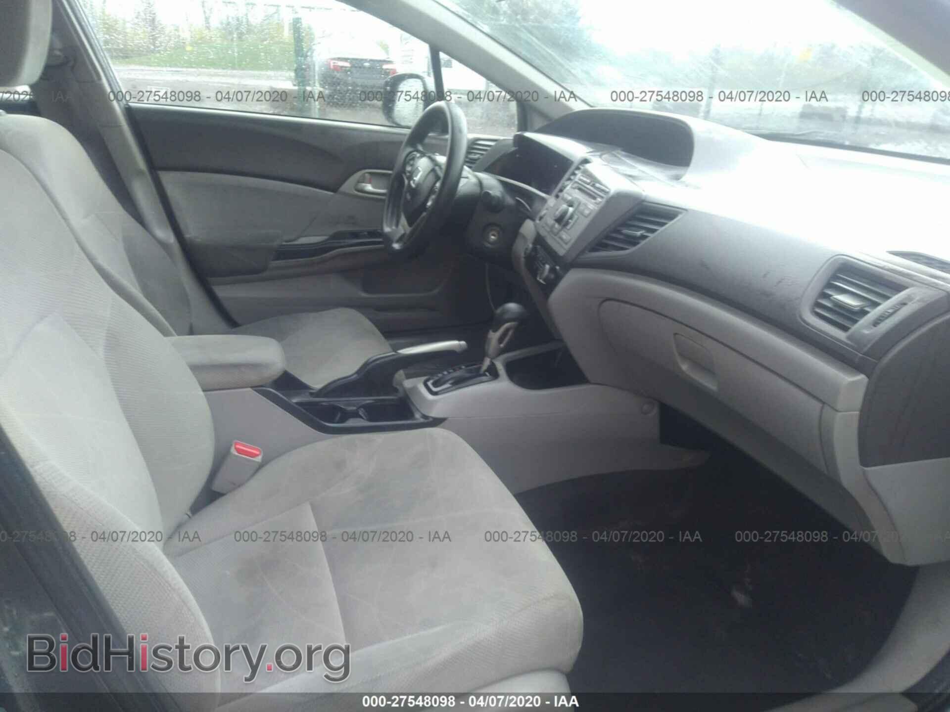 2012 HONDA CIVIC - VIN: 19XFB2F55CE088719 - Фото 5