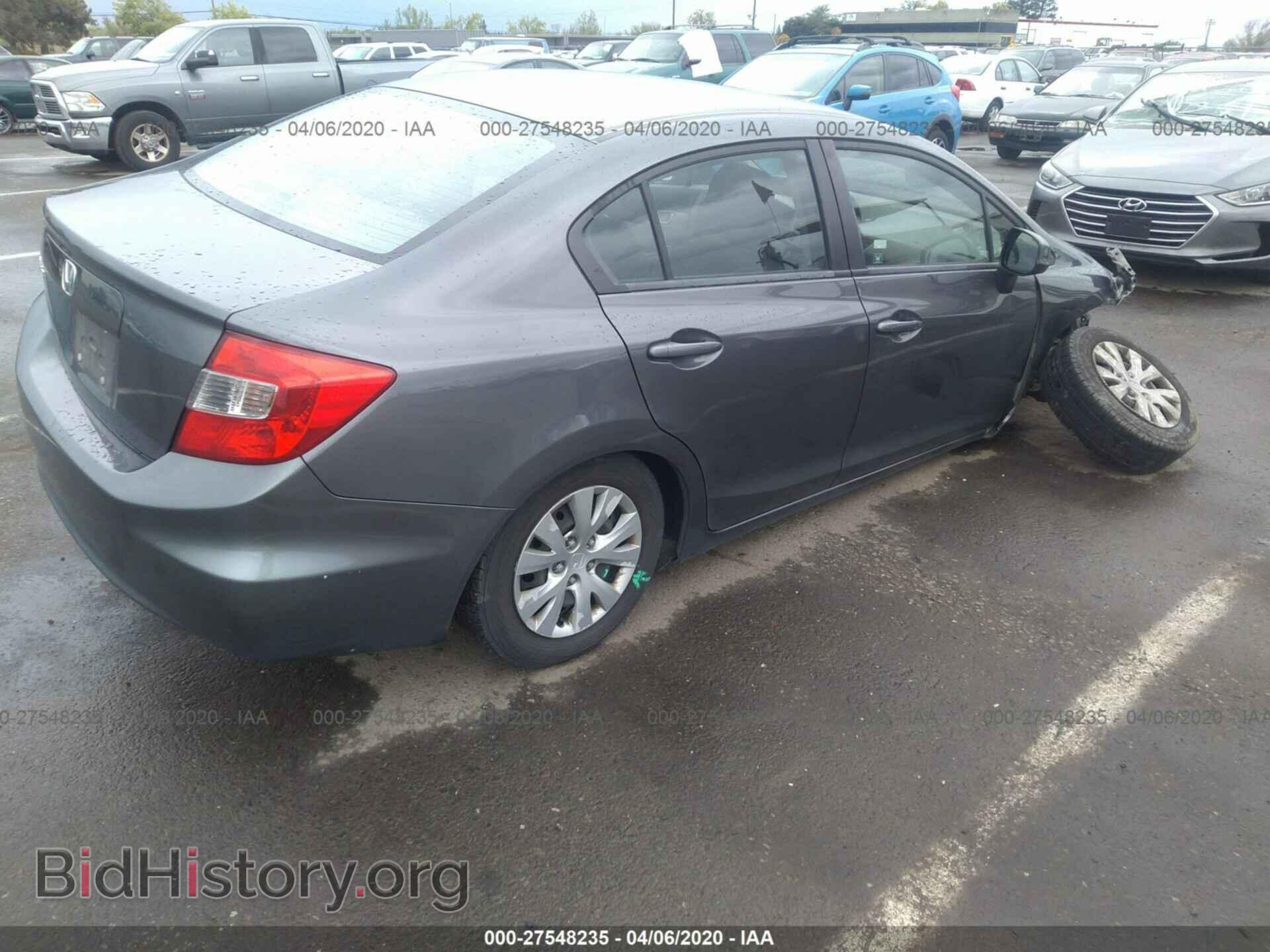 2012 HONDA CIVIC - VIN: 2HGFB2F51CH330556 - Фото 4