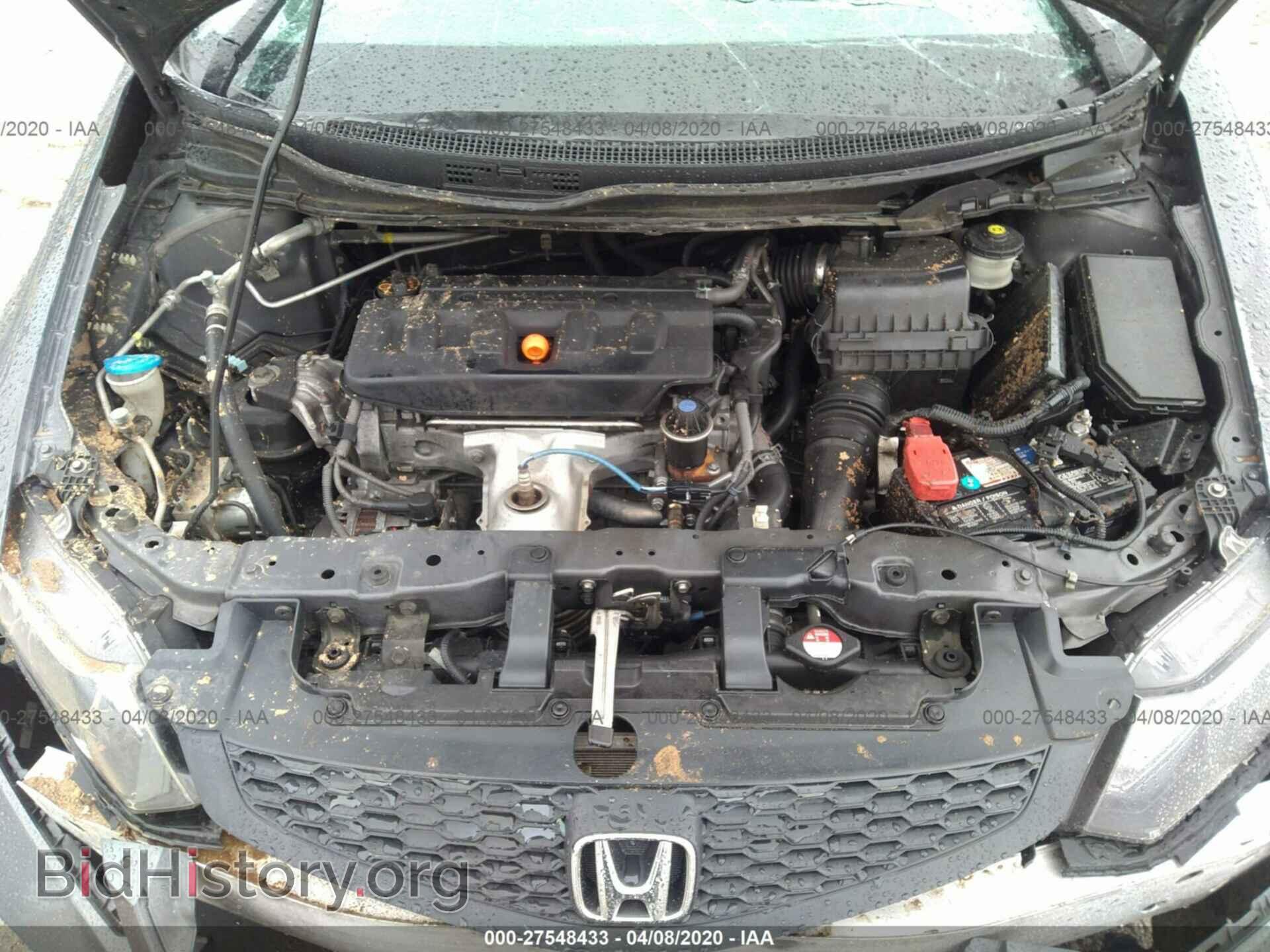 2012 HONDA CIVIC - VIN: 2HGFG3B8XCH508682 - Фото 10