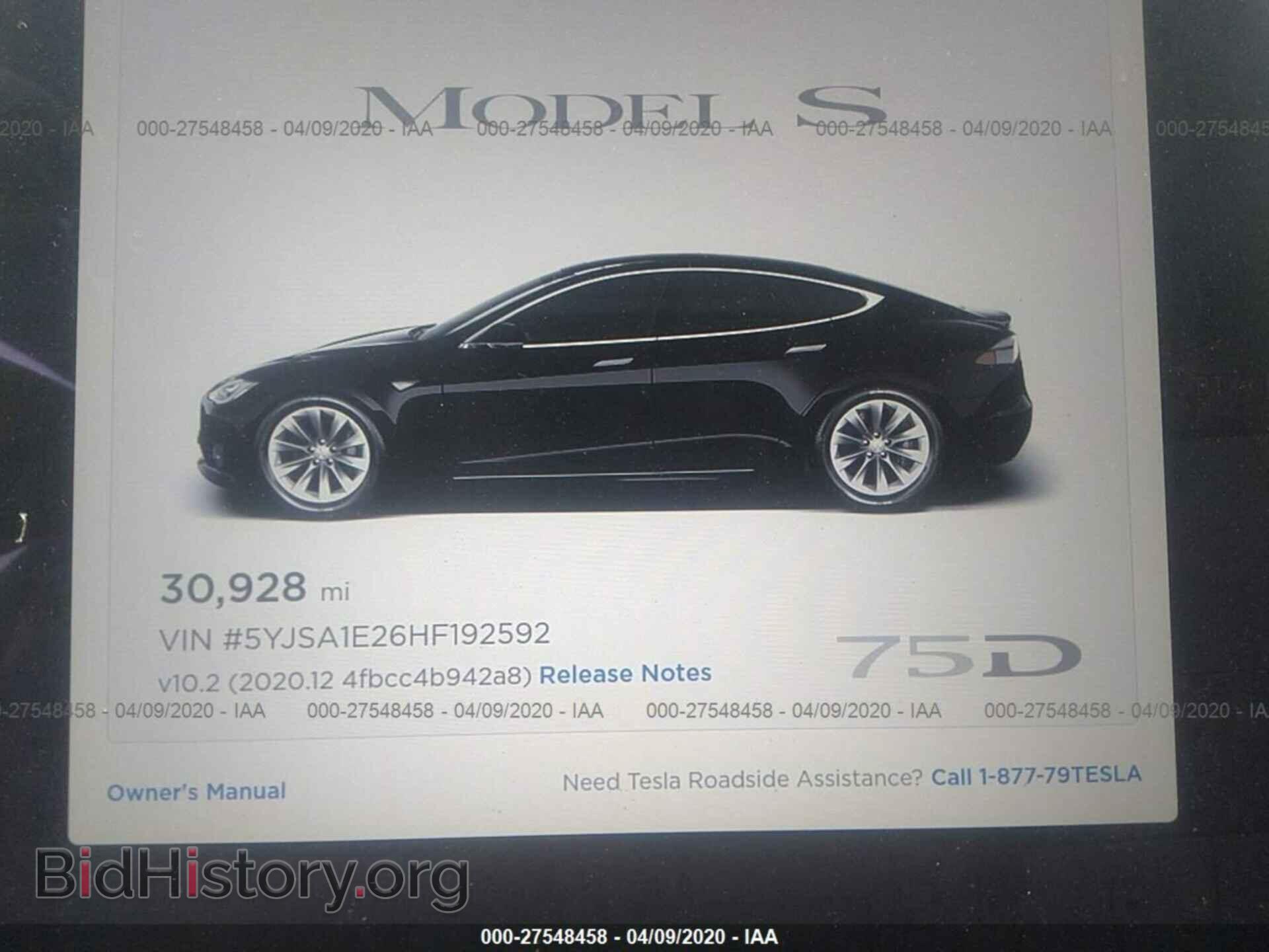2017 TESLA MODEL S - VIN: 5YJSA1E26HF192592 - Photo 6