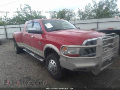 2011 Dodge RAM 3500, red — VIN 3D73Y4HL9BG634357, IAAI
