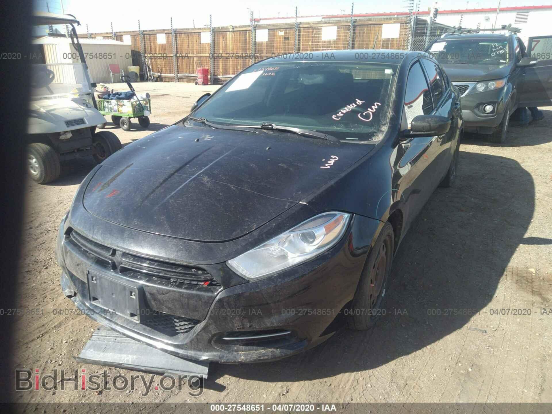 2013 DODGE DART - VIN: 1C3CDFAHXDD202226 - Фото 2