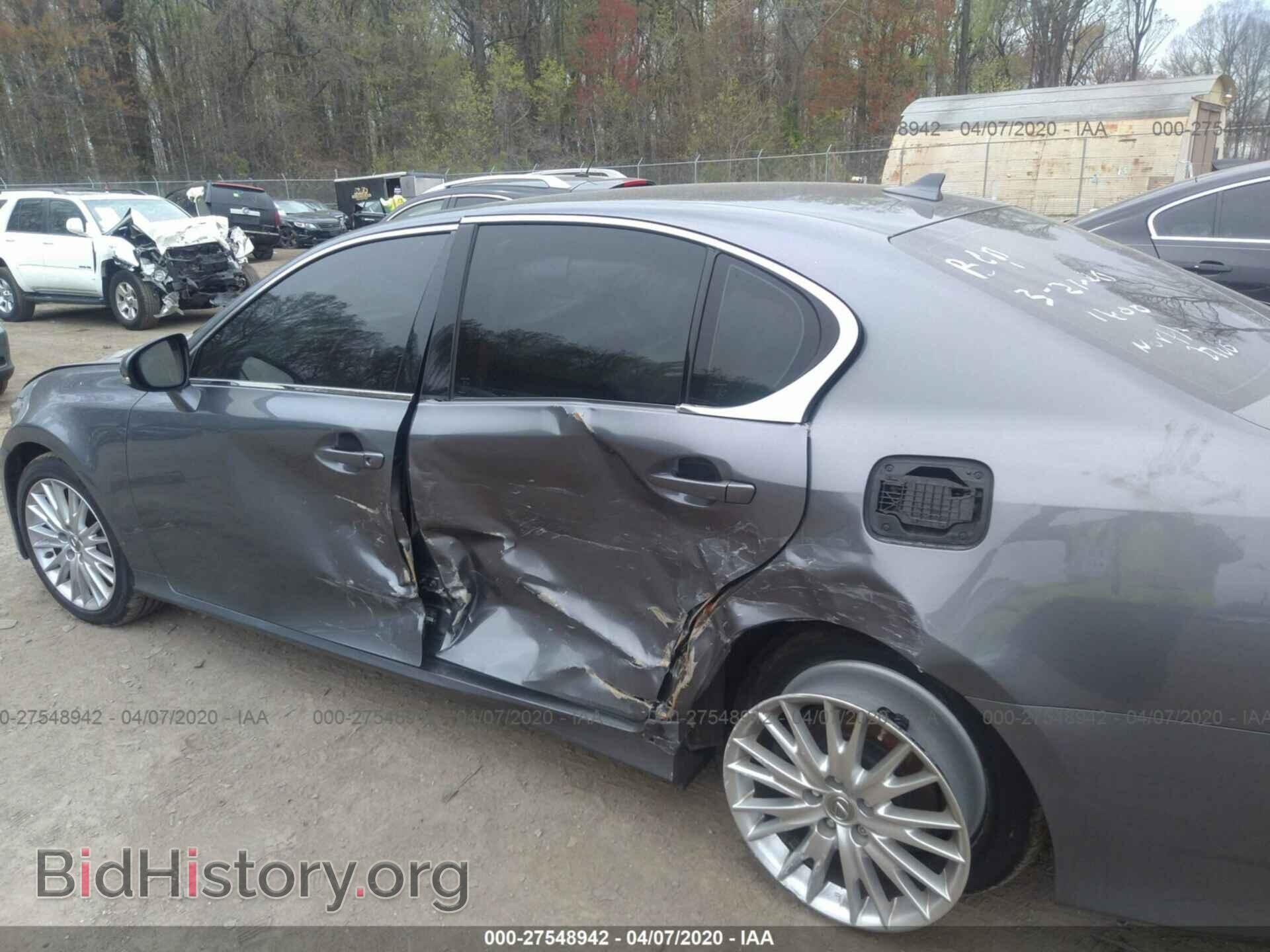 2013 LEXUS GS - VIN: JTHCE1BLXD5019027 - Фото 6
