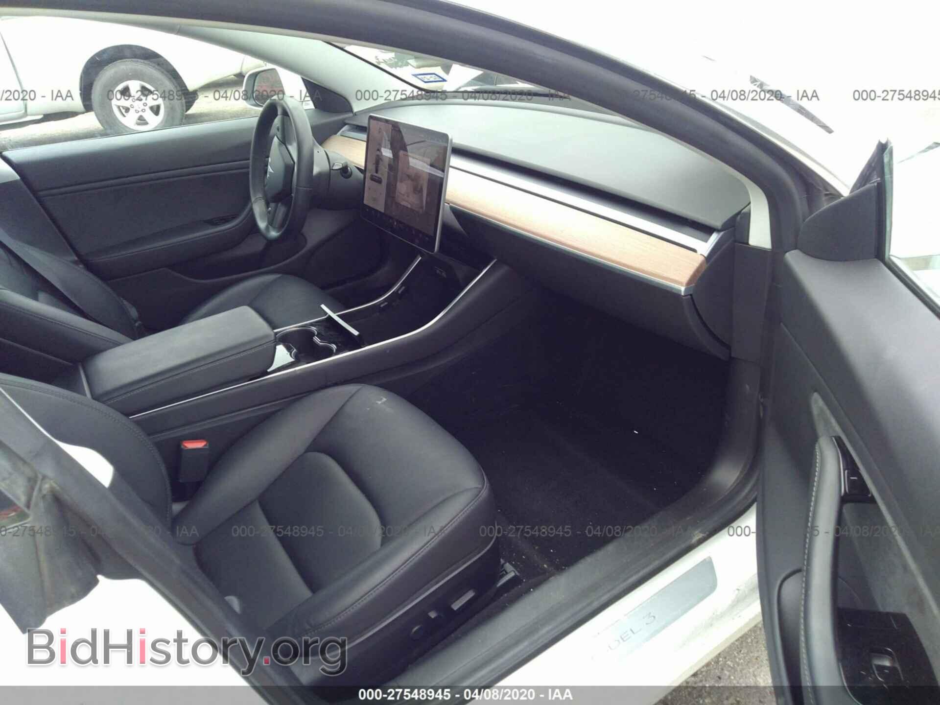2019 TESLA MODEL 3 - VIN: 5YJ3E1EB5KF191532 - Фото 5