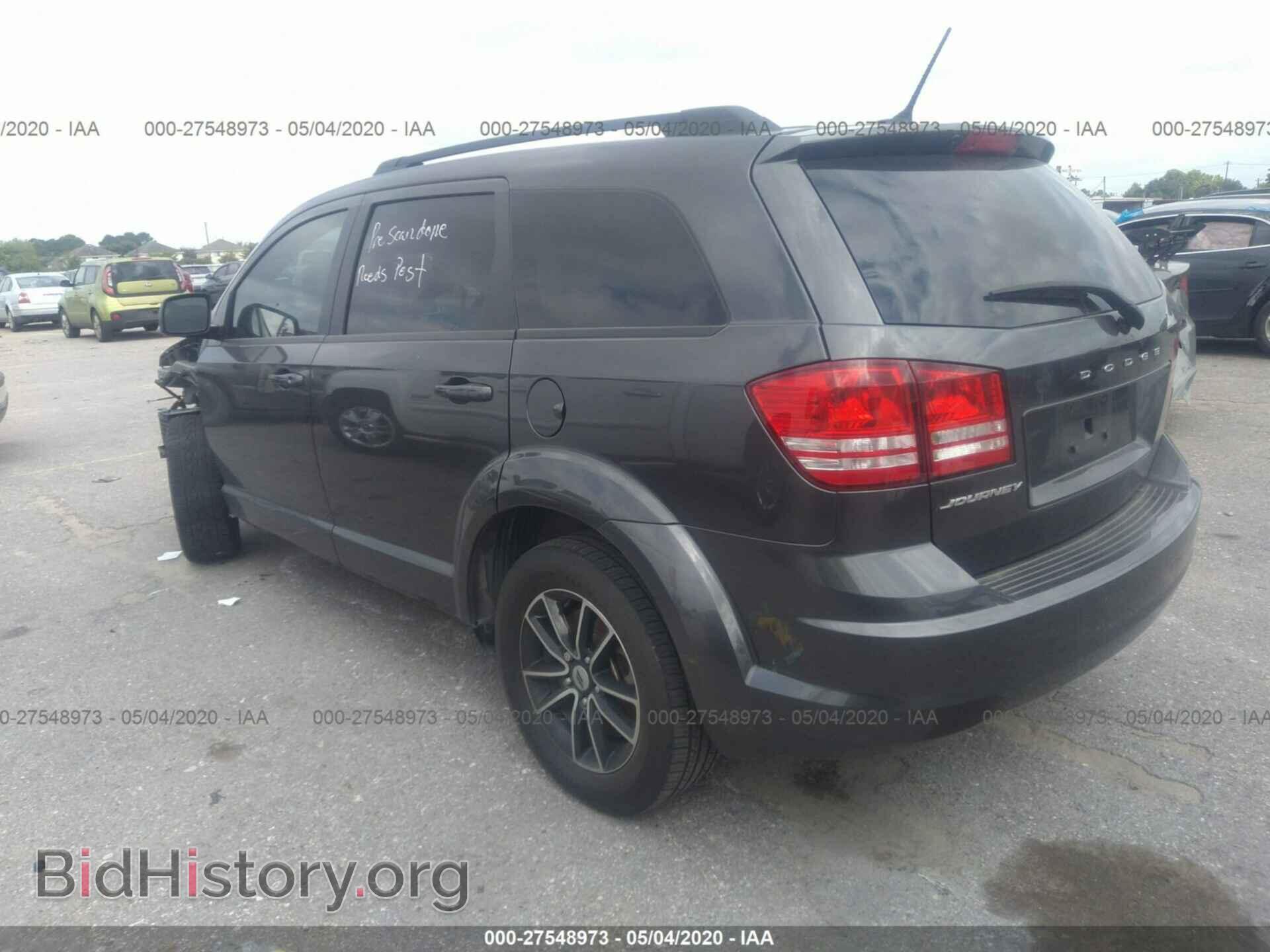 2018 DODGE JOURNEY - VIN: 3C4PDCABXJT229407 - Фото 3