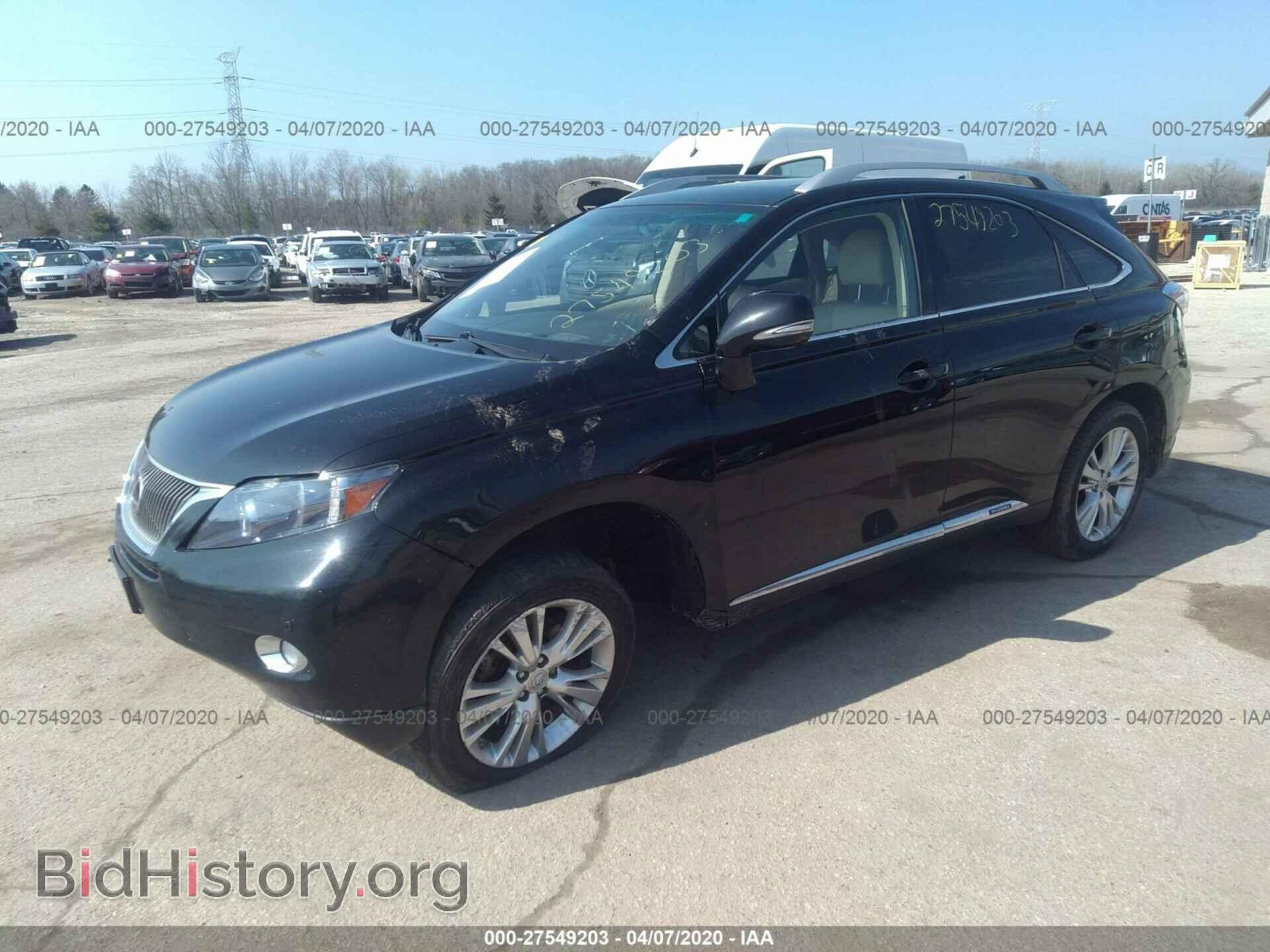 2010 LEXUS RX - VIN: JTJBC1BA5A2006438 - Фото 2