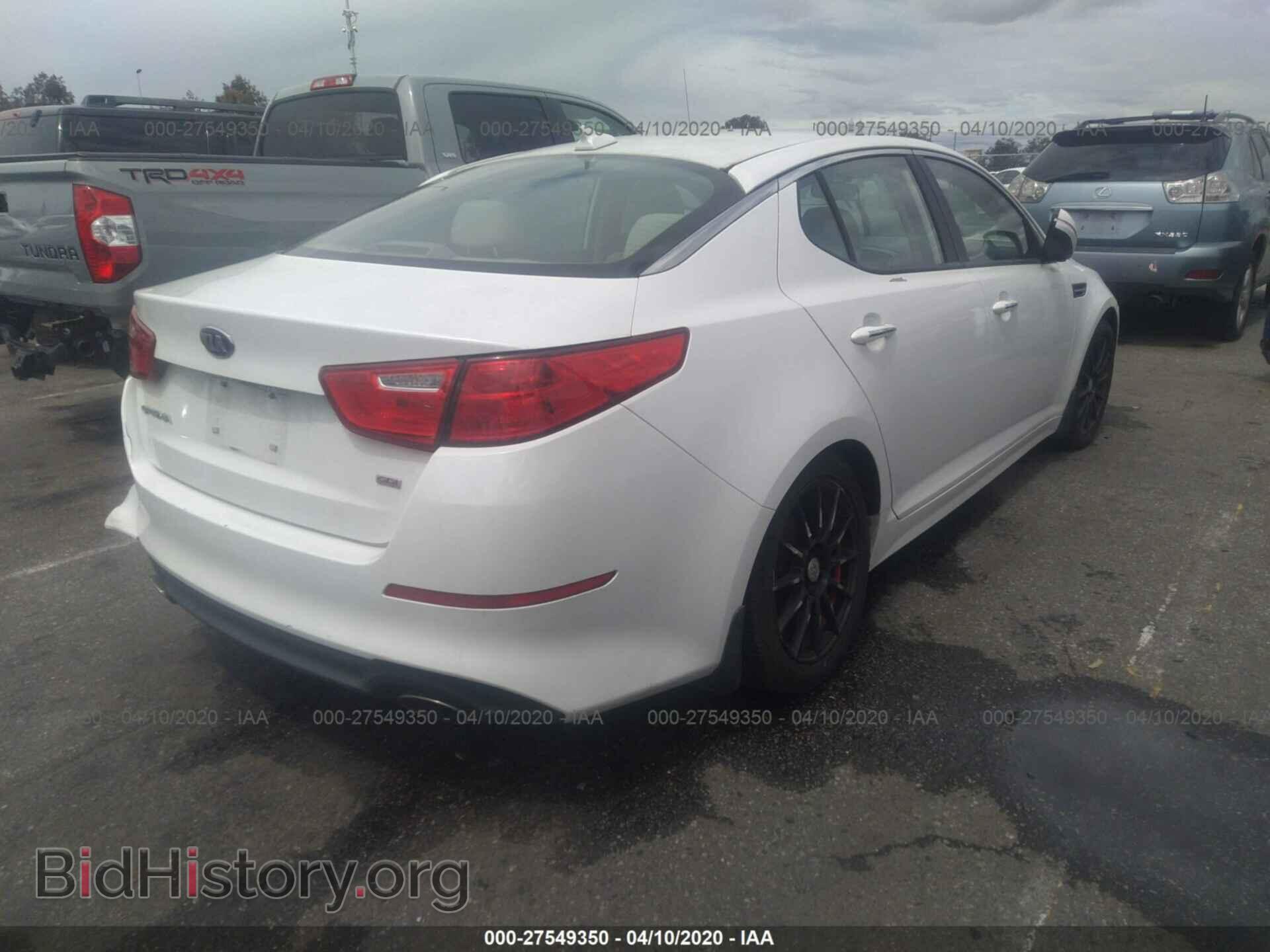 2014 KIA OPTIMA - VIN: 5XXGM4A77EG330441 - Фото 4