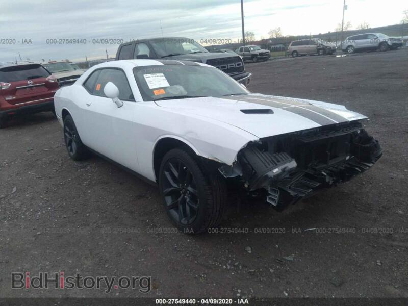 2019 Dodge CHALLENGER SXT (VIN 2C3CDZAG0KH667316) — photo 1 of 11, IAAI, damage: front end